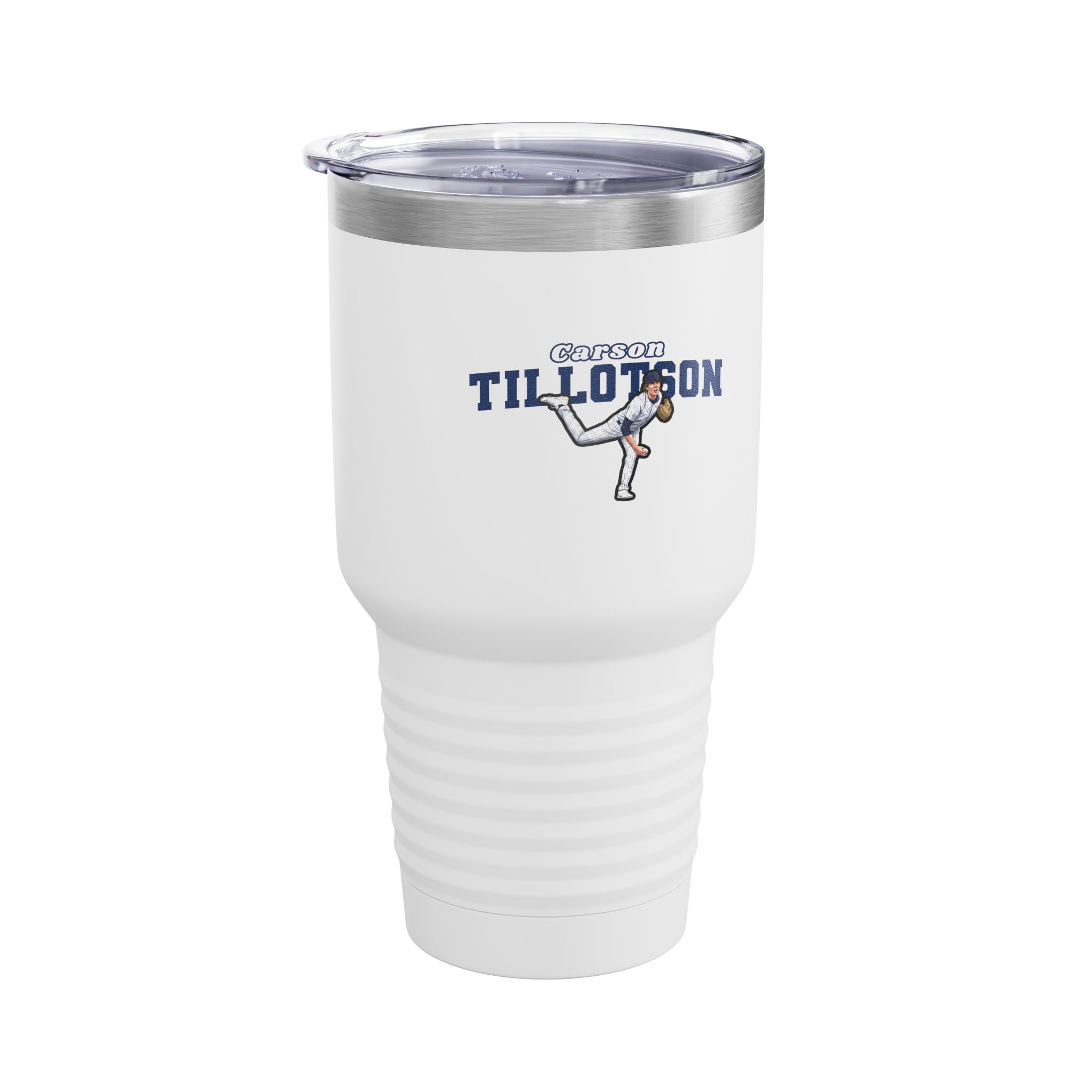30oz Tumbler — character_name_arch in White