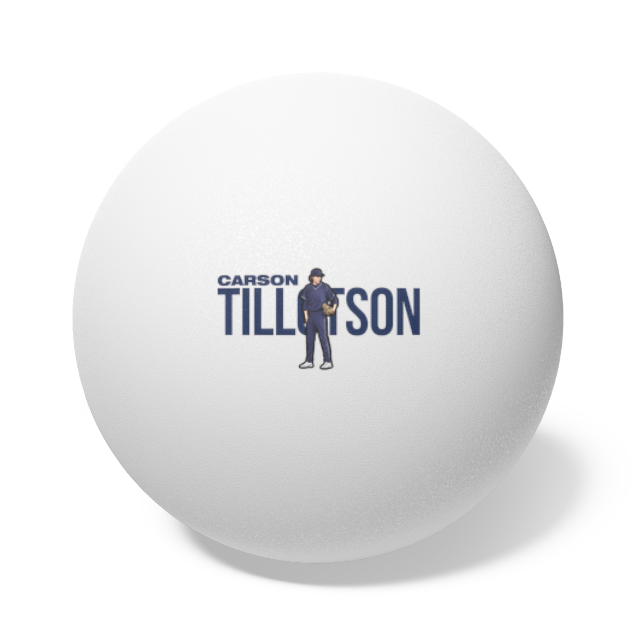 Ping Pong Balls, 6 pcs — character_player_name in White