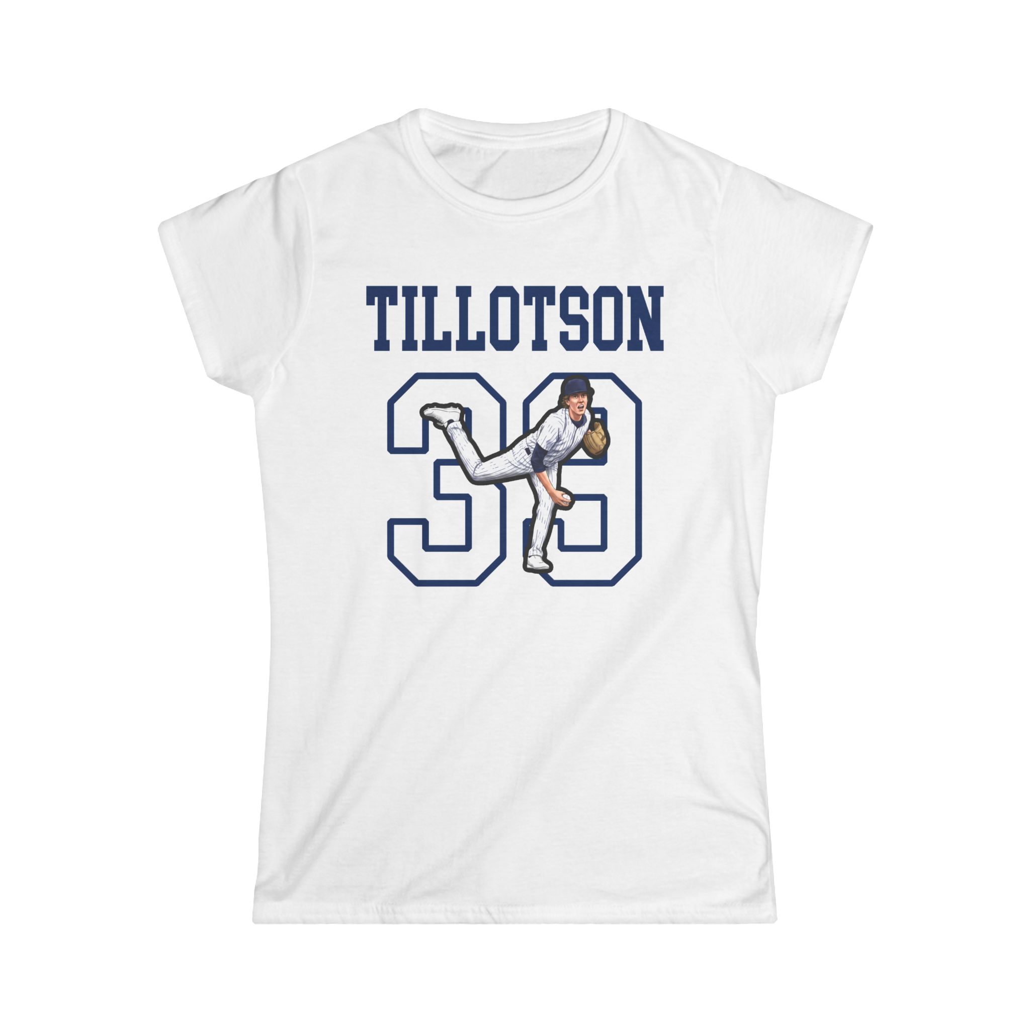 Women's Softstyle Tee — character_shirsey in White
