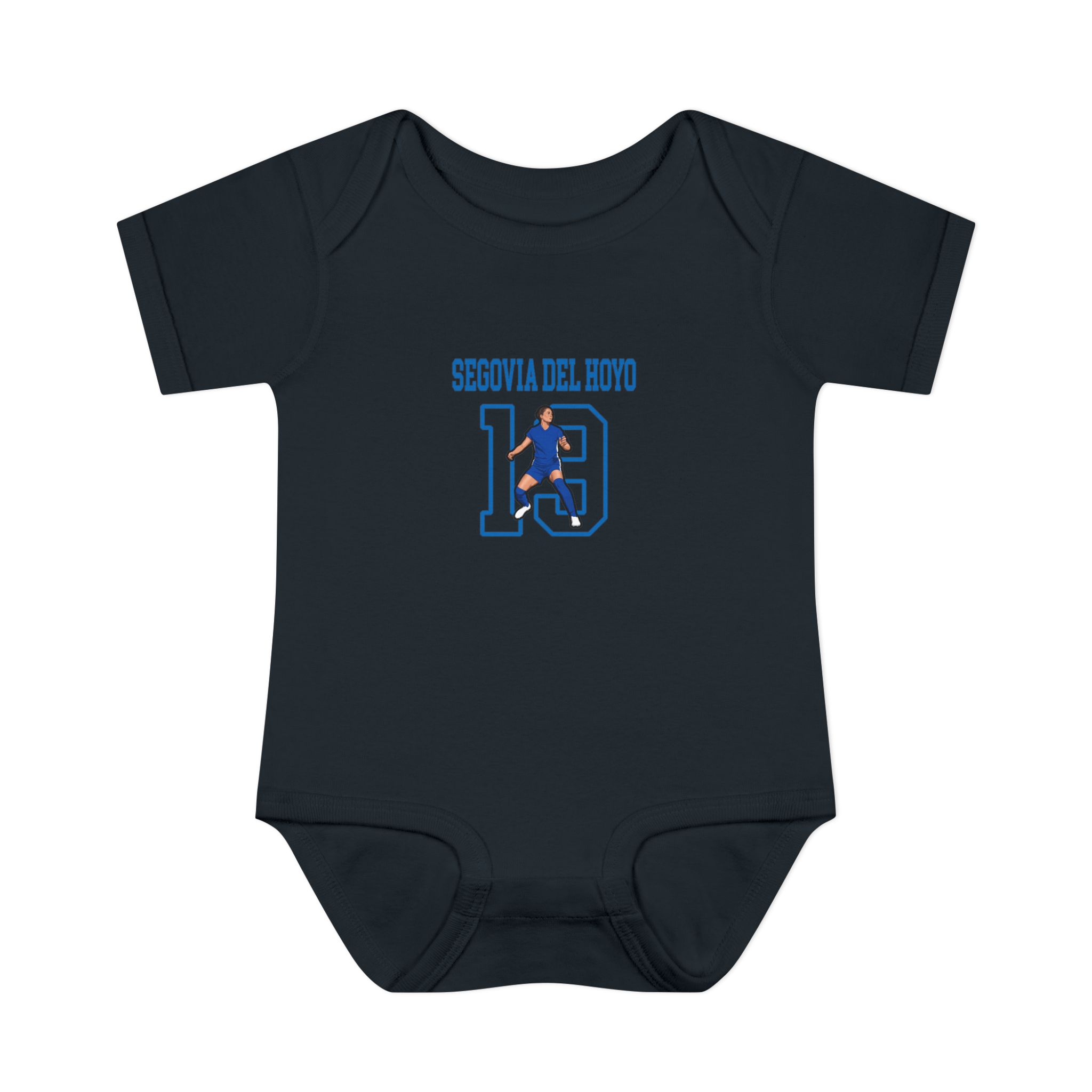 Baby Onesie — character_shirsey in Black