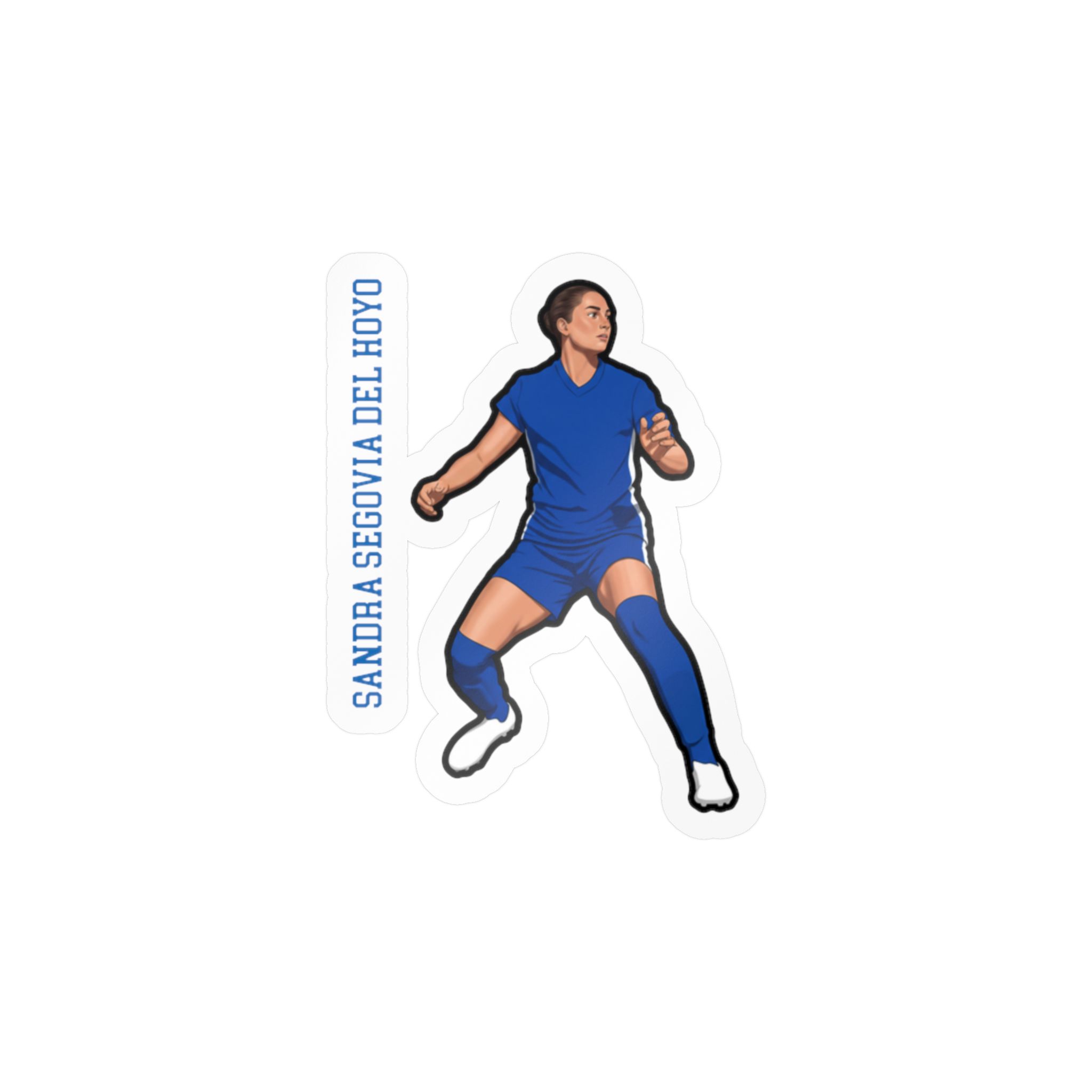 Vinyl Sticker — character_name_vertical in Classic