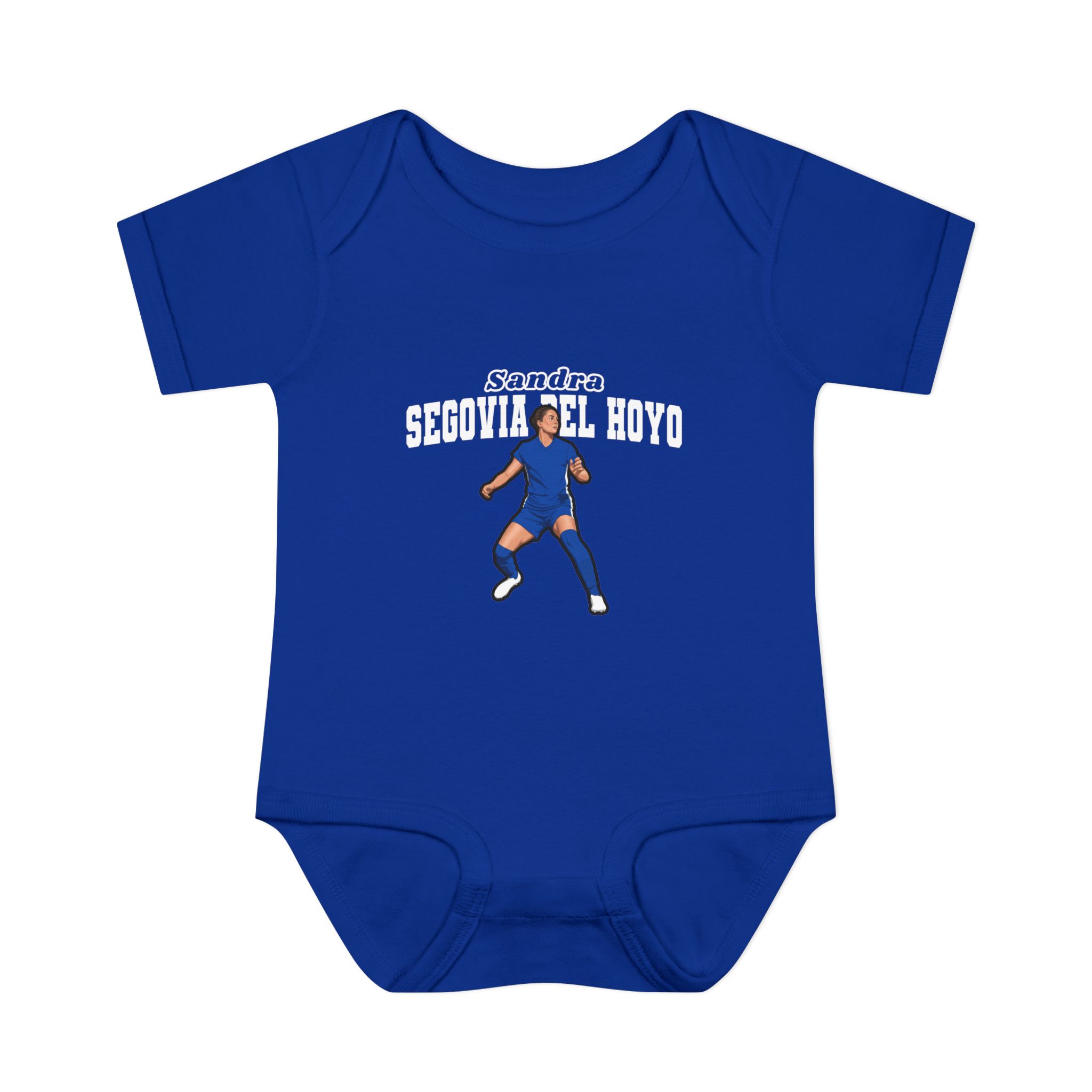 Baby Onesie — character_name_arch in Royal