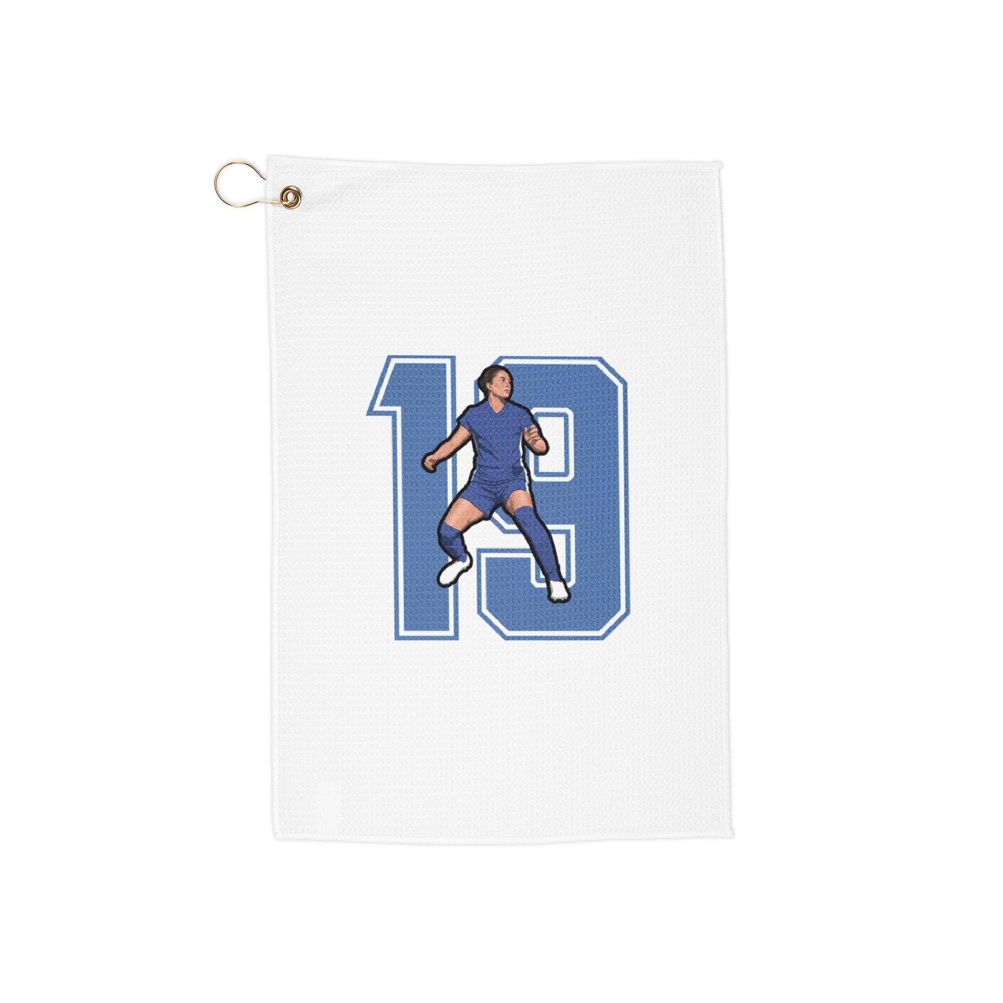 Golf Towel — character_number in Classic