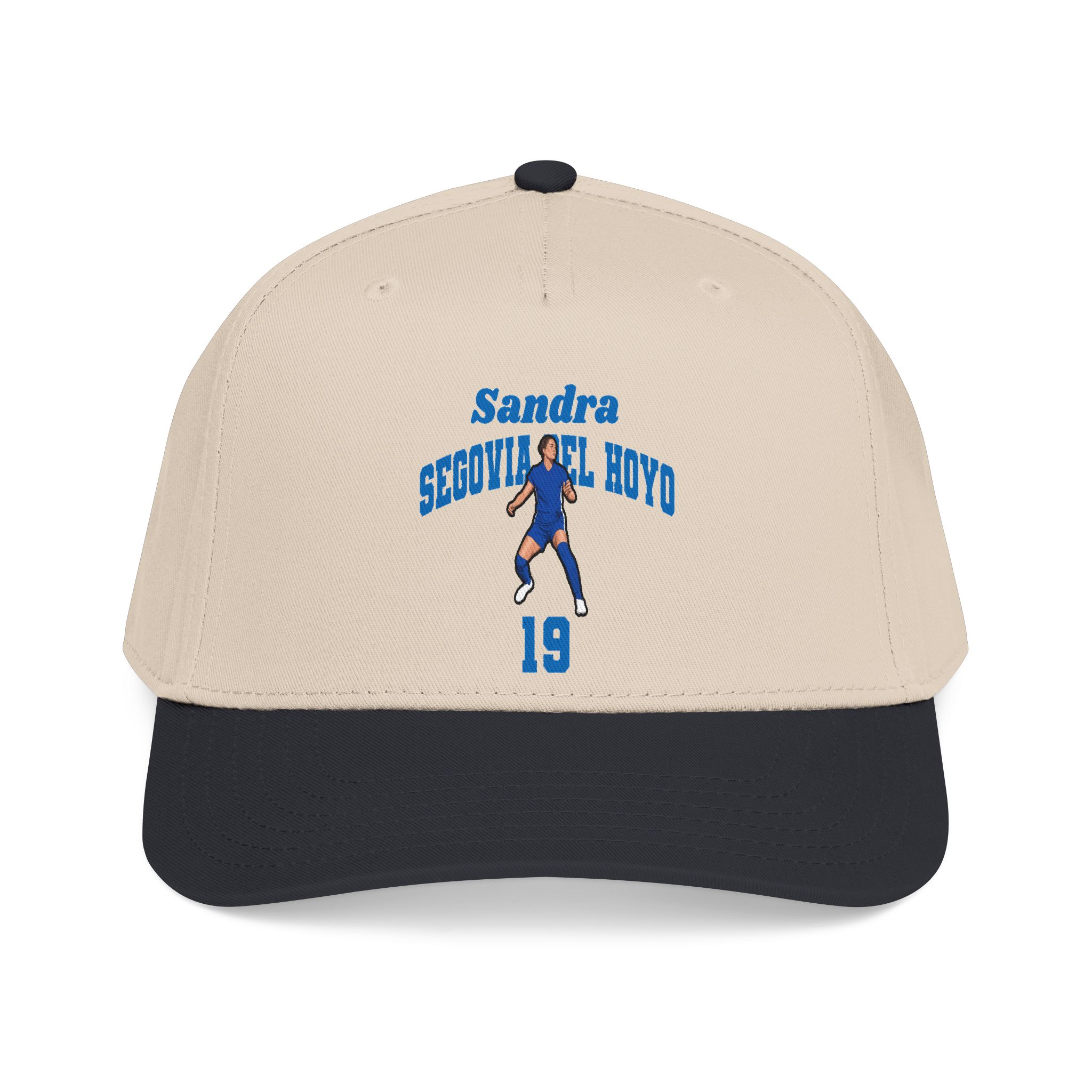 Baseball Cap — character_signature_arch in Black / Natural
