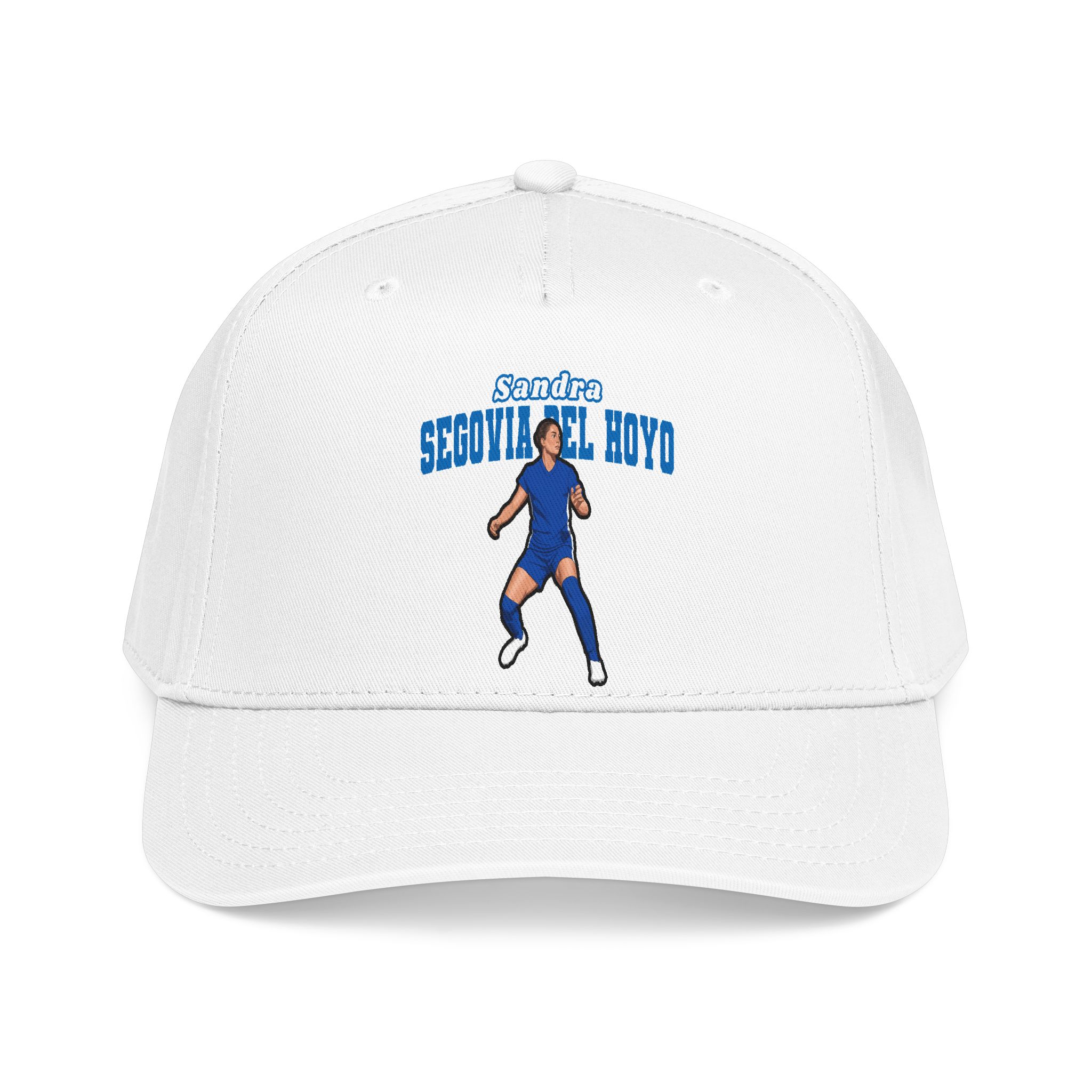 Baseball Cap — character_name_arch in White