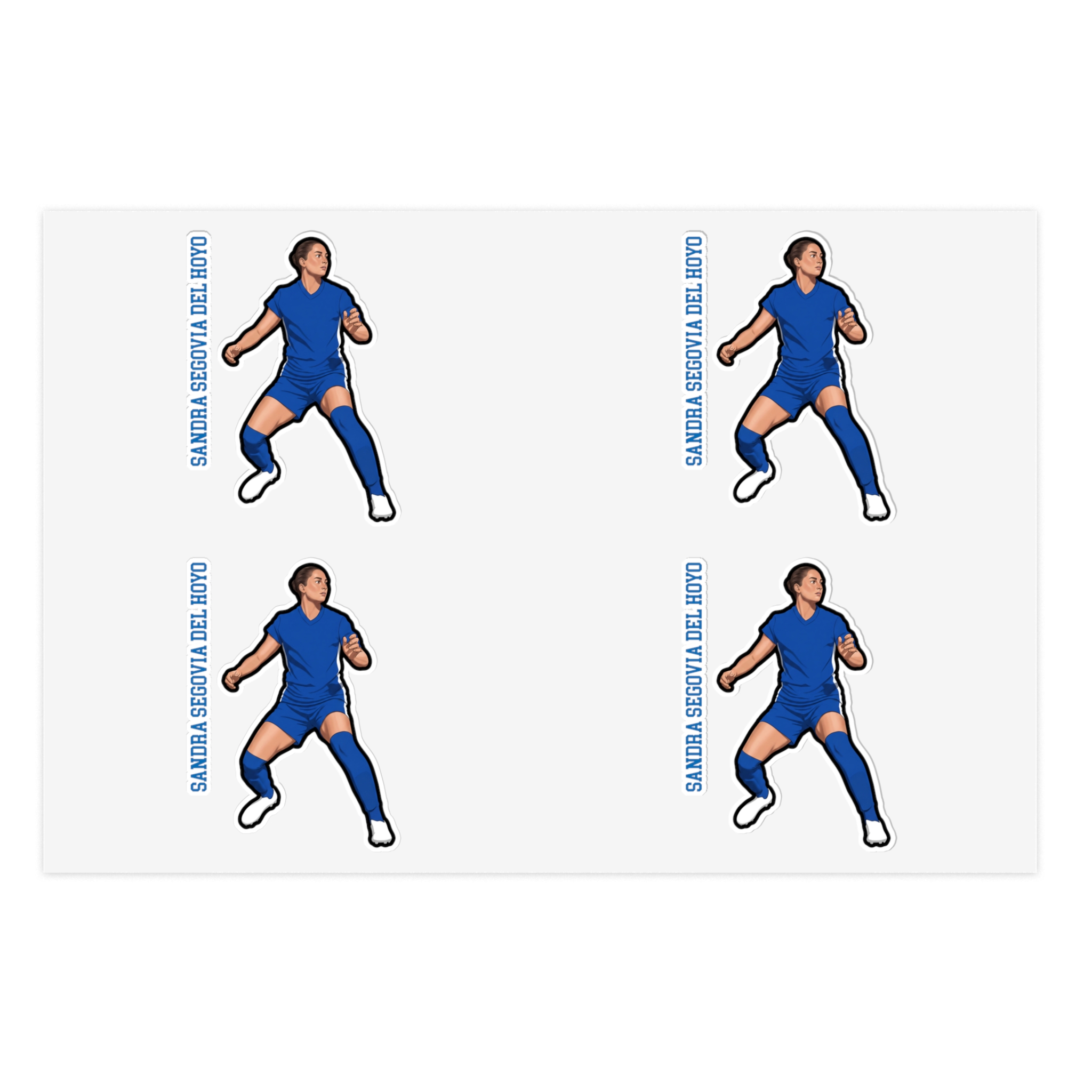 Sticker Sheet — character_name_vertical in Classic