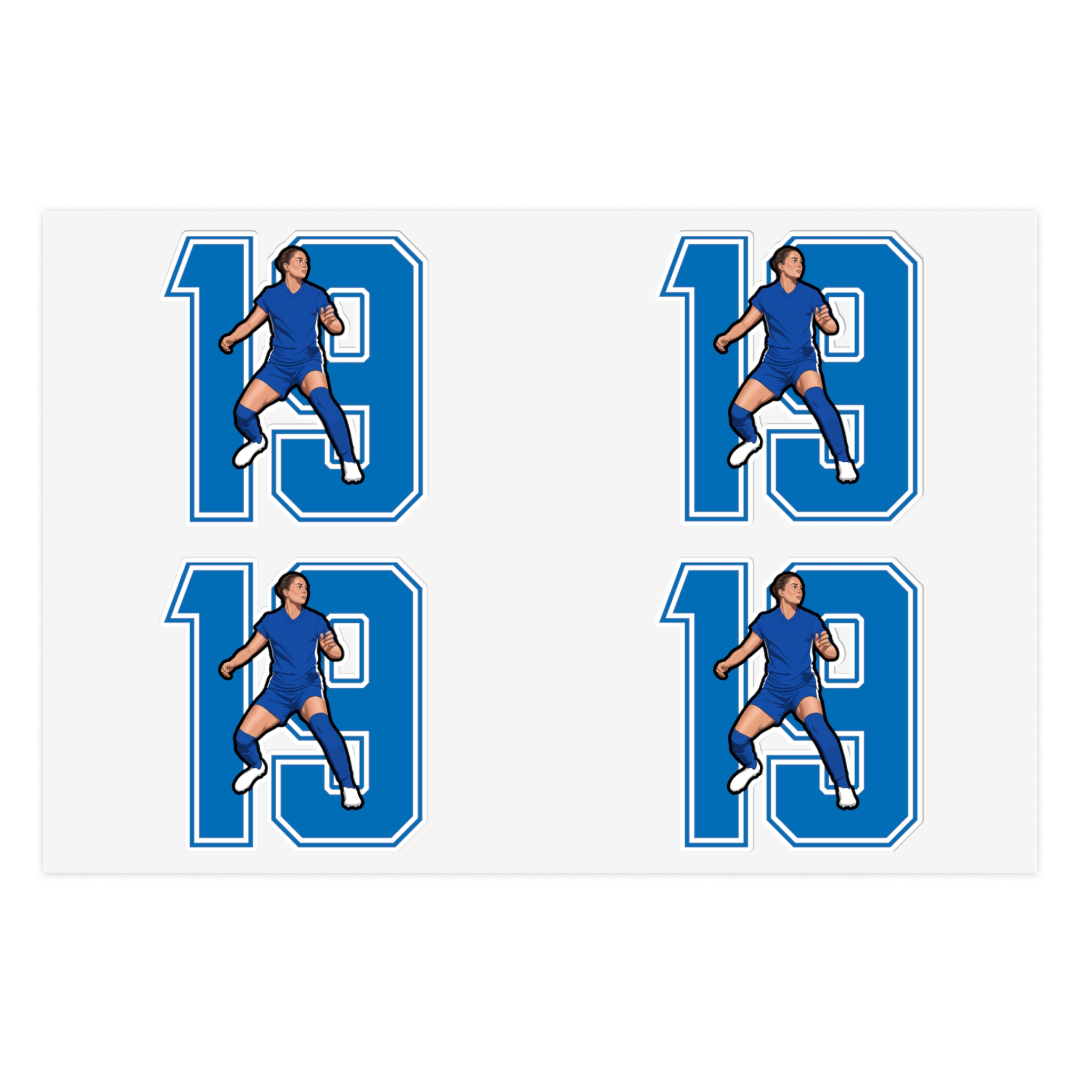 Sticker Sheet — character_number in Classic