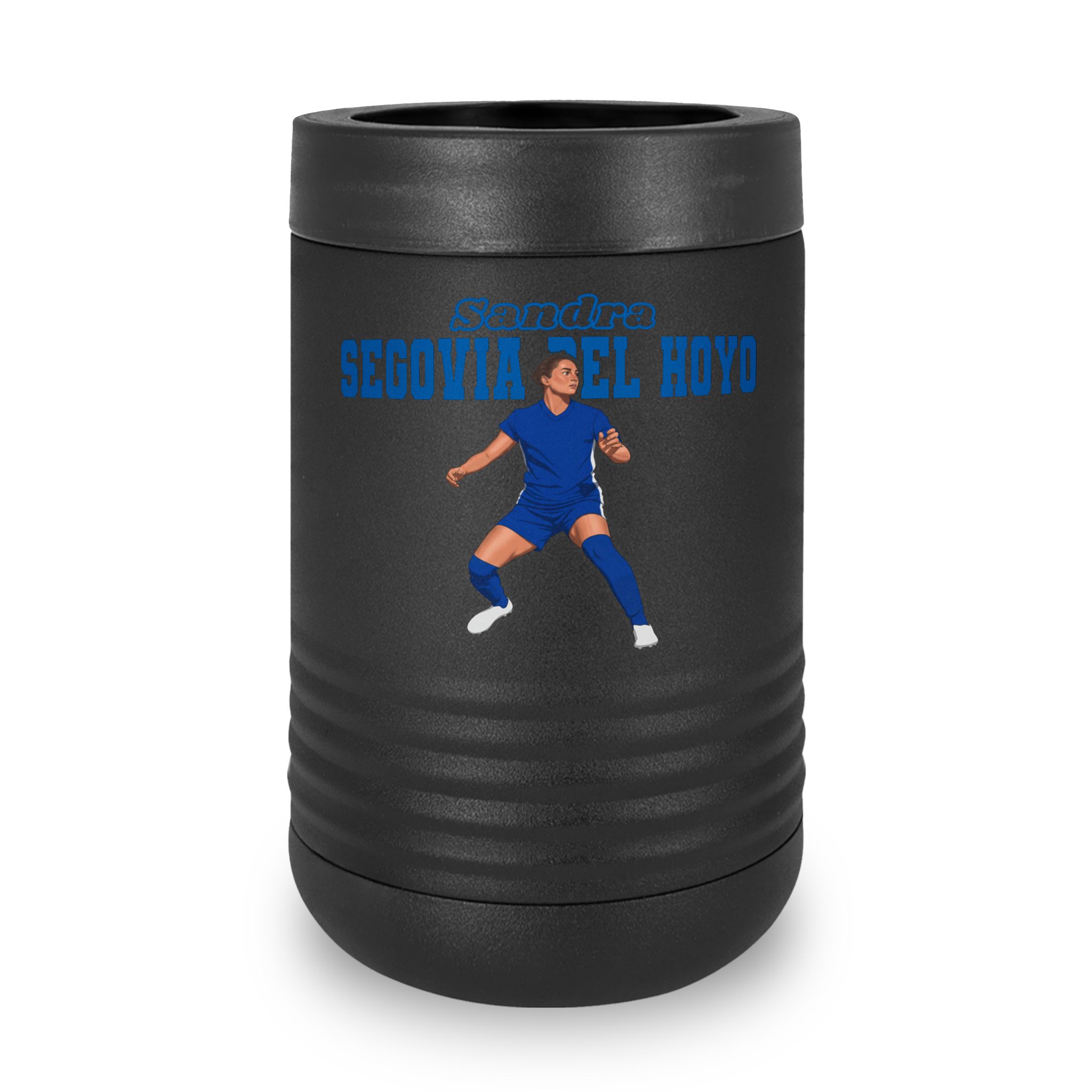 Stainless Can Cooler — character_name_arch in Black