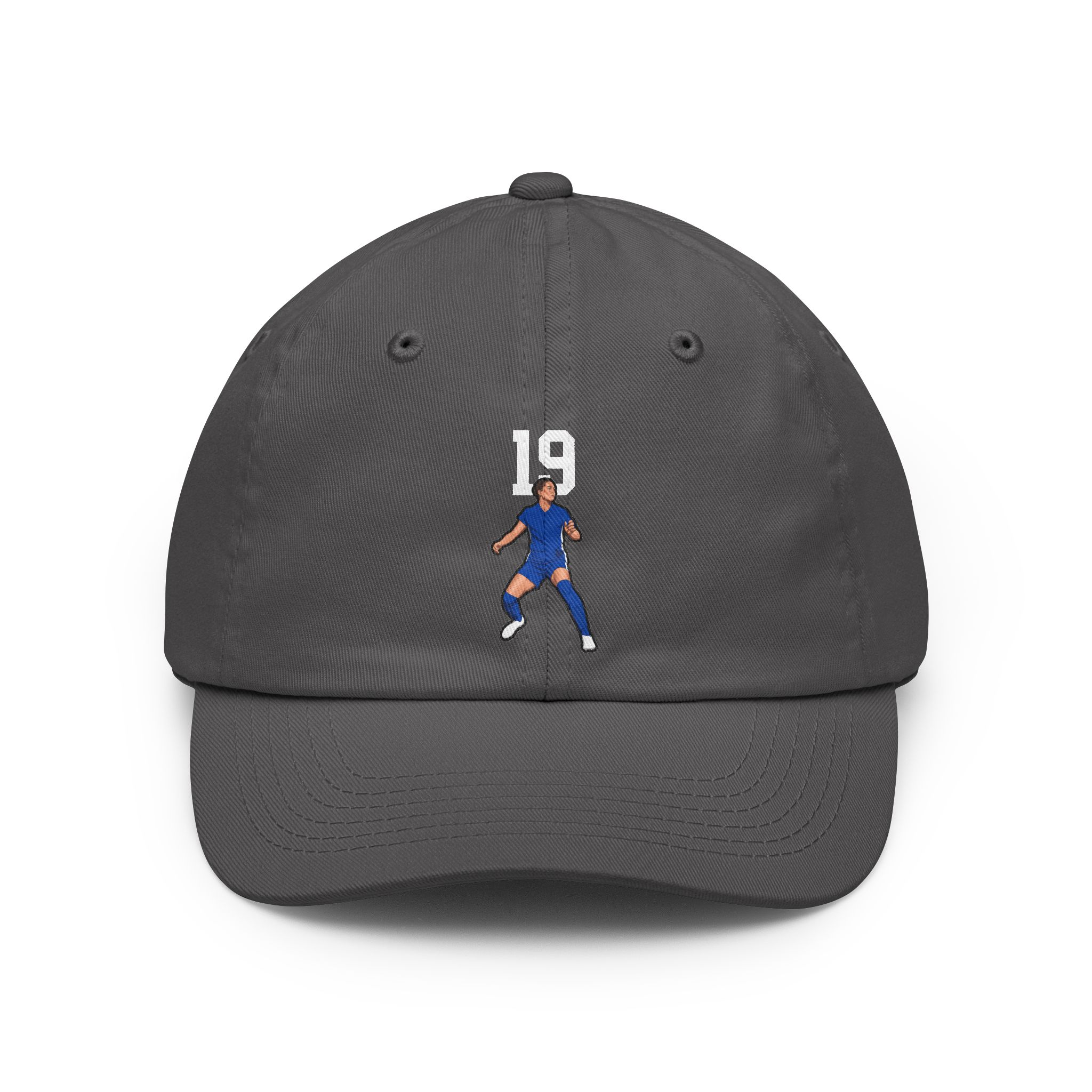 Classic Cap — character_number_top in Grey