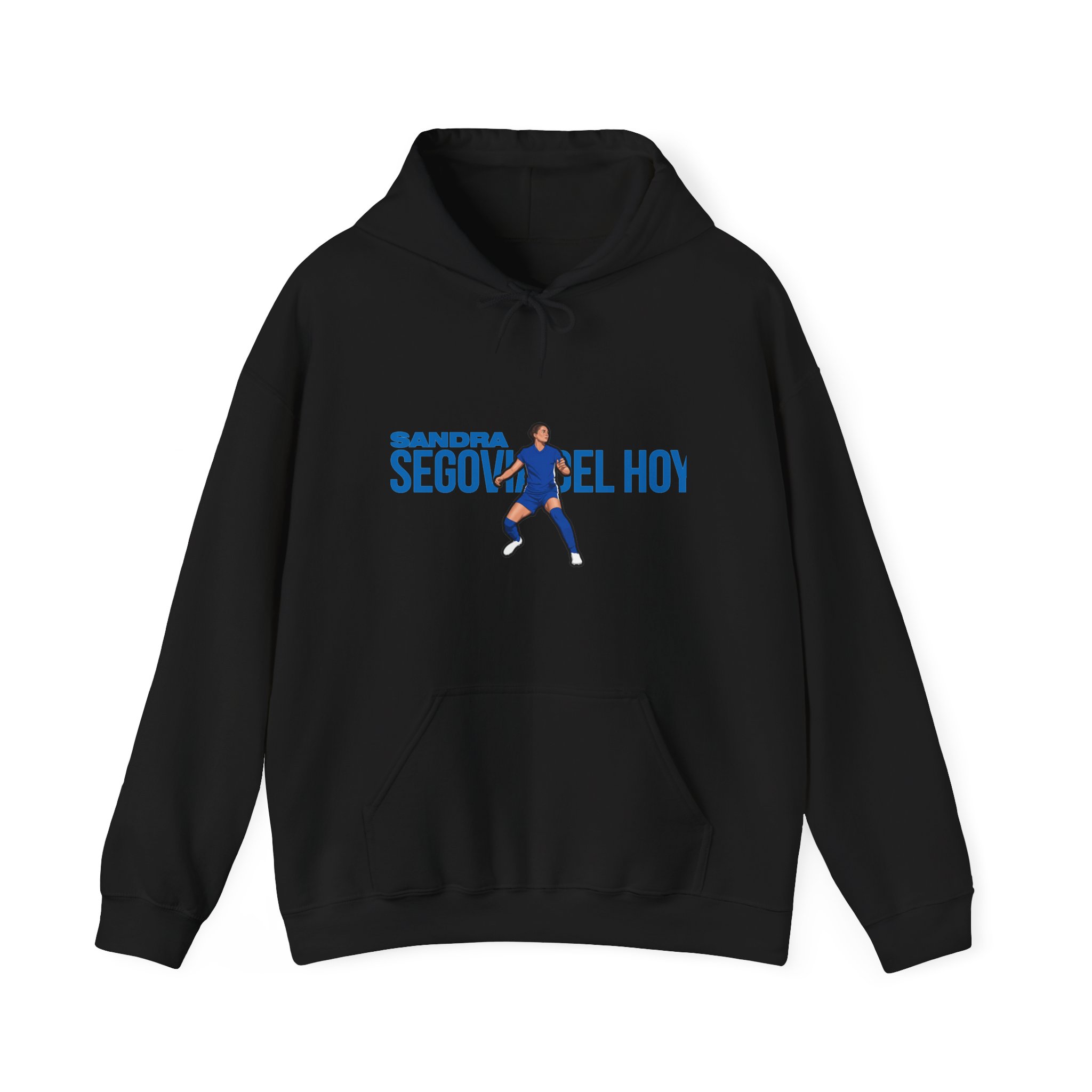 Hoodie — character_player_name in Black
