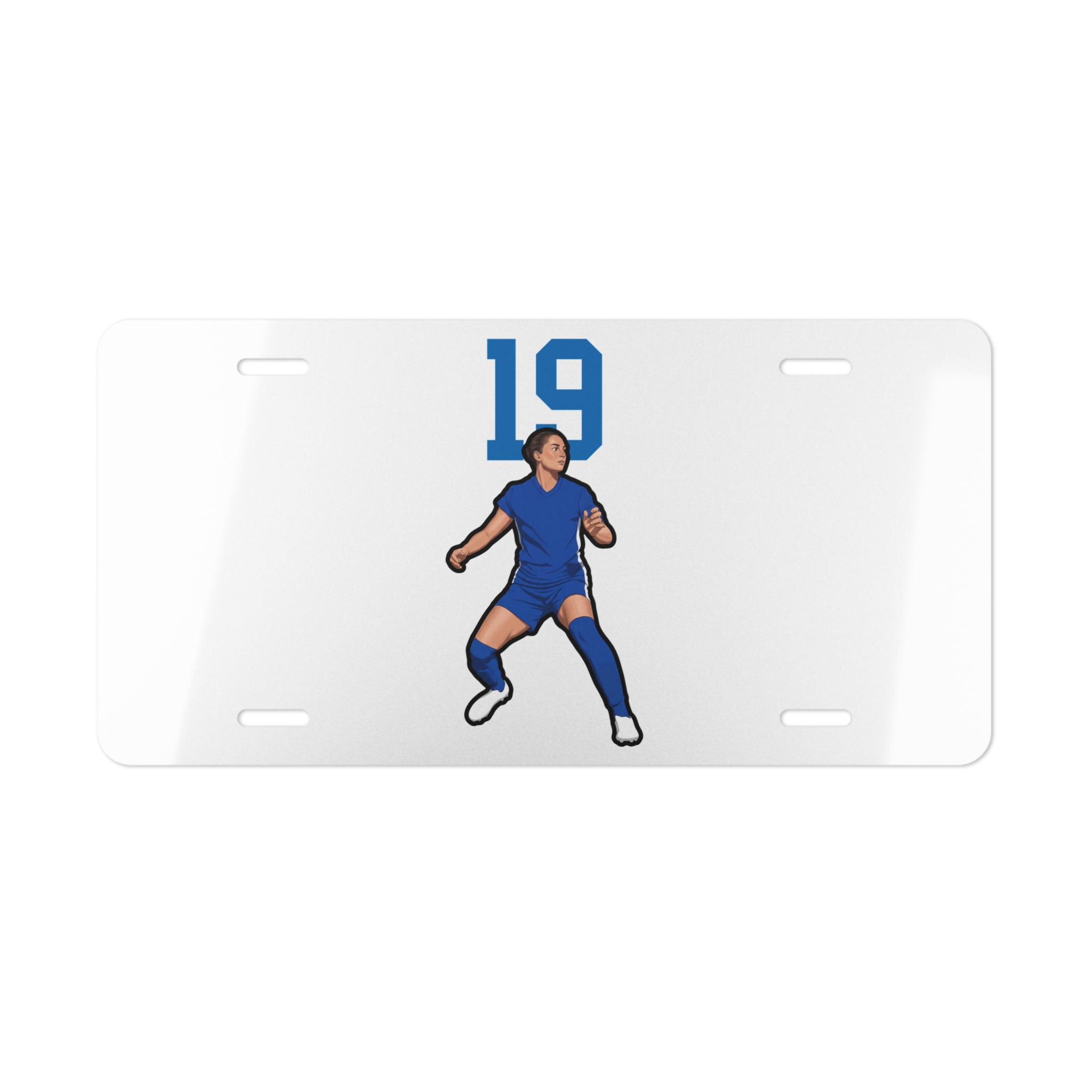 License Plate — character_number_top in Classic