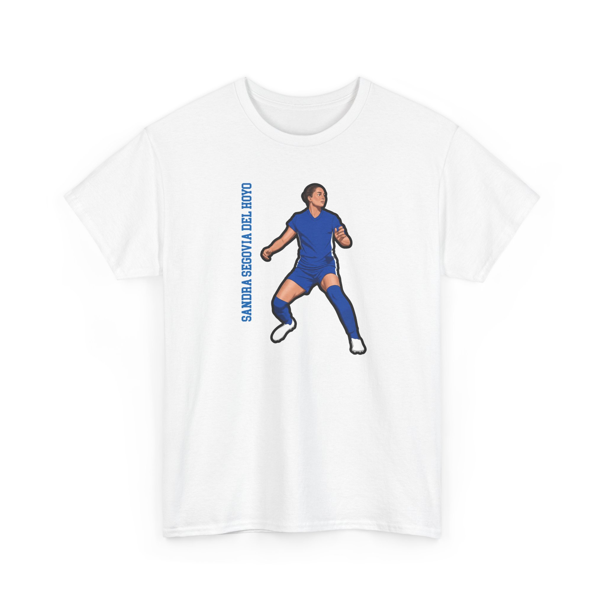 Tee — character_name_vertical in White