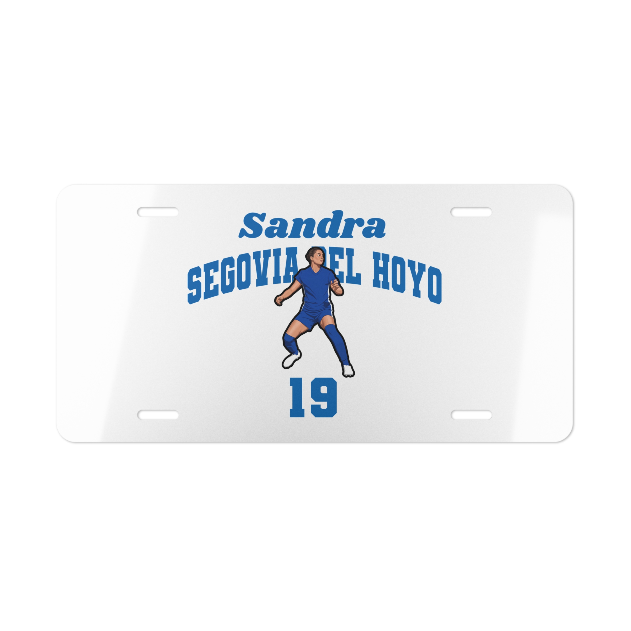 License Plate — character_signature_arch in Classic