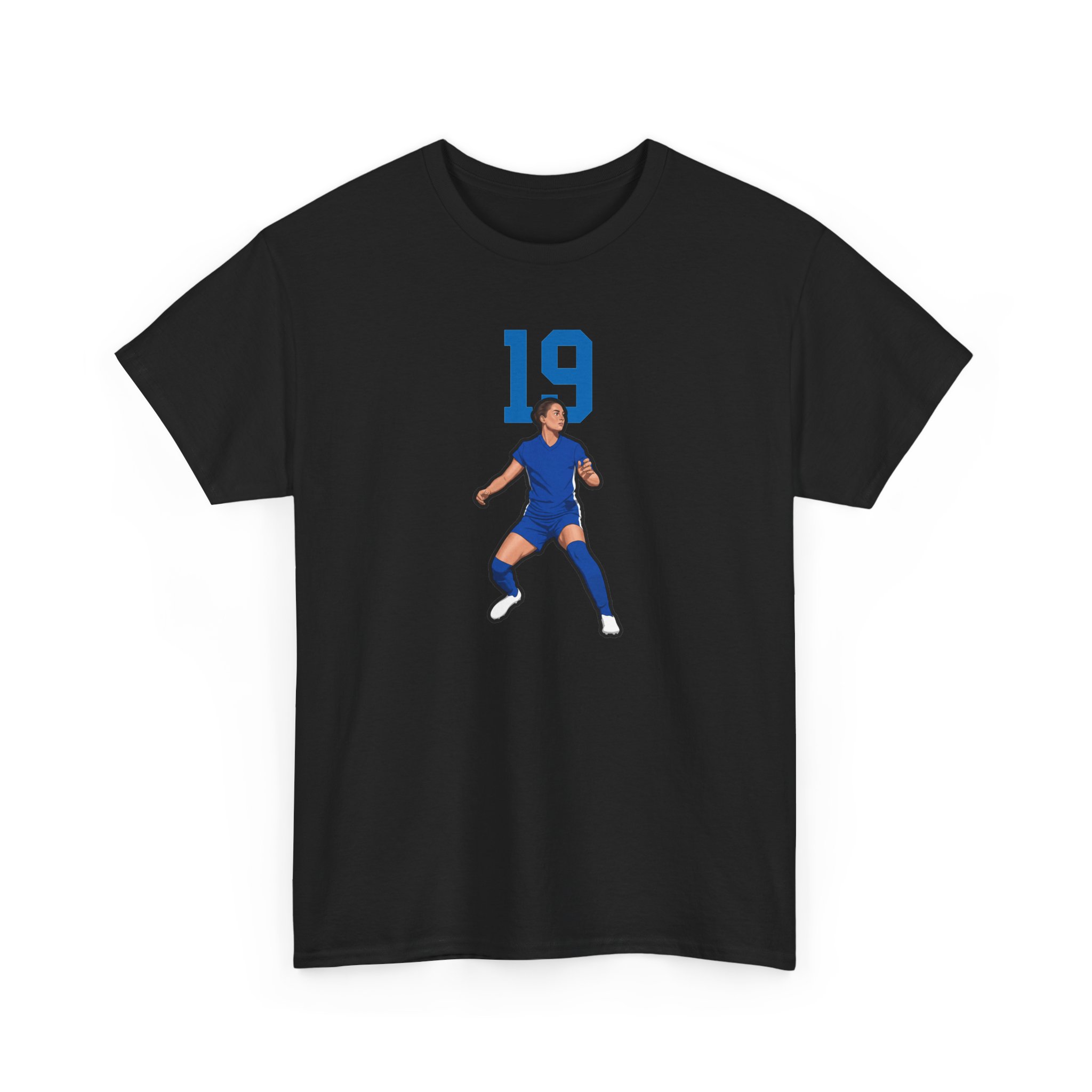 Tee — character_number_top in Black