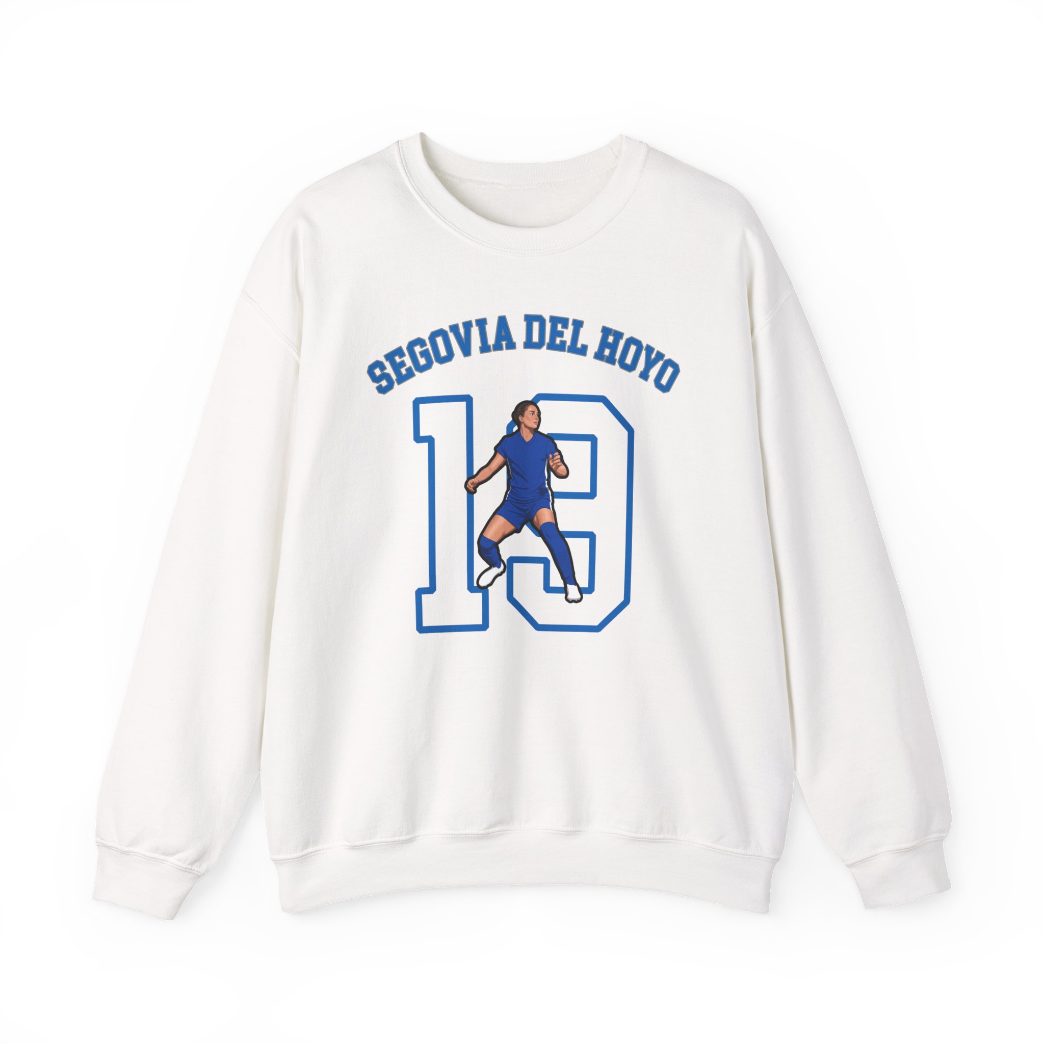 Crewneck Sweatshirt — character_shirsey_arch in White