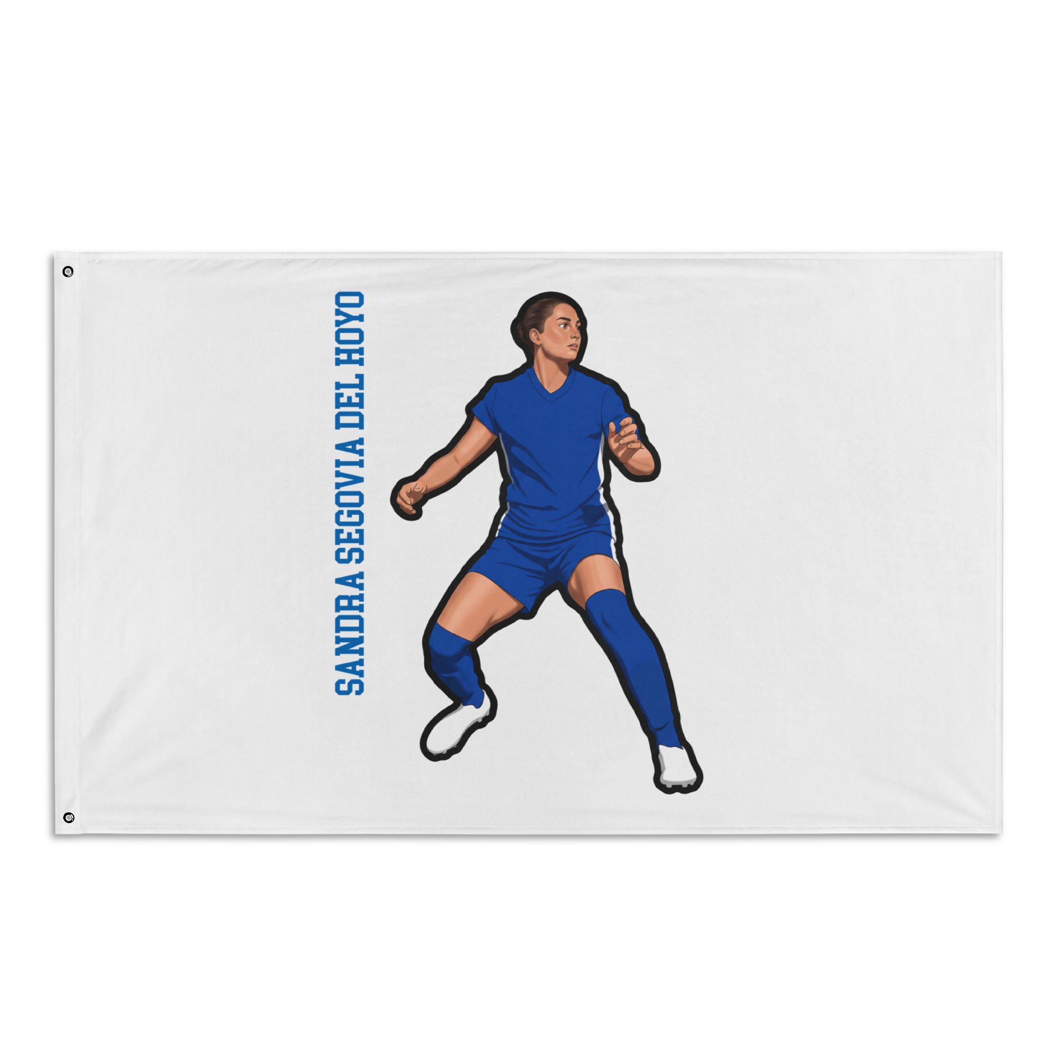 Flag (35 × 56 in) — character_name_vertical in Classic
