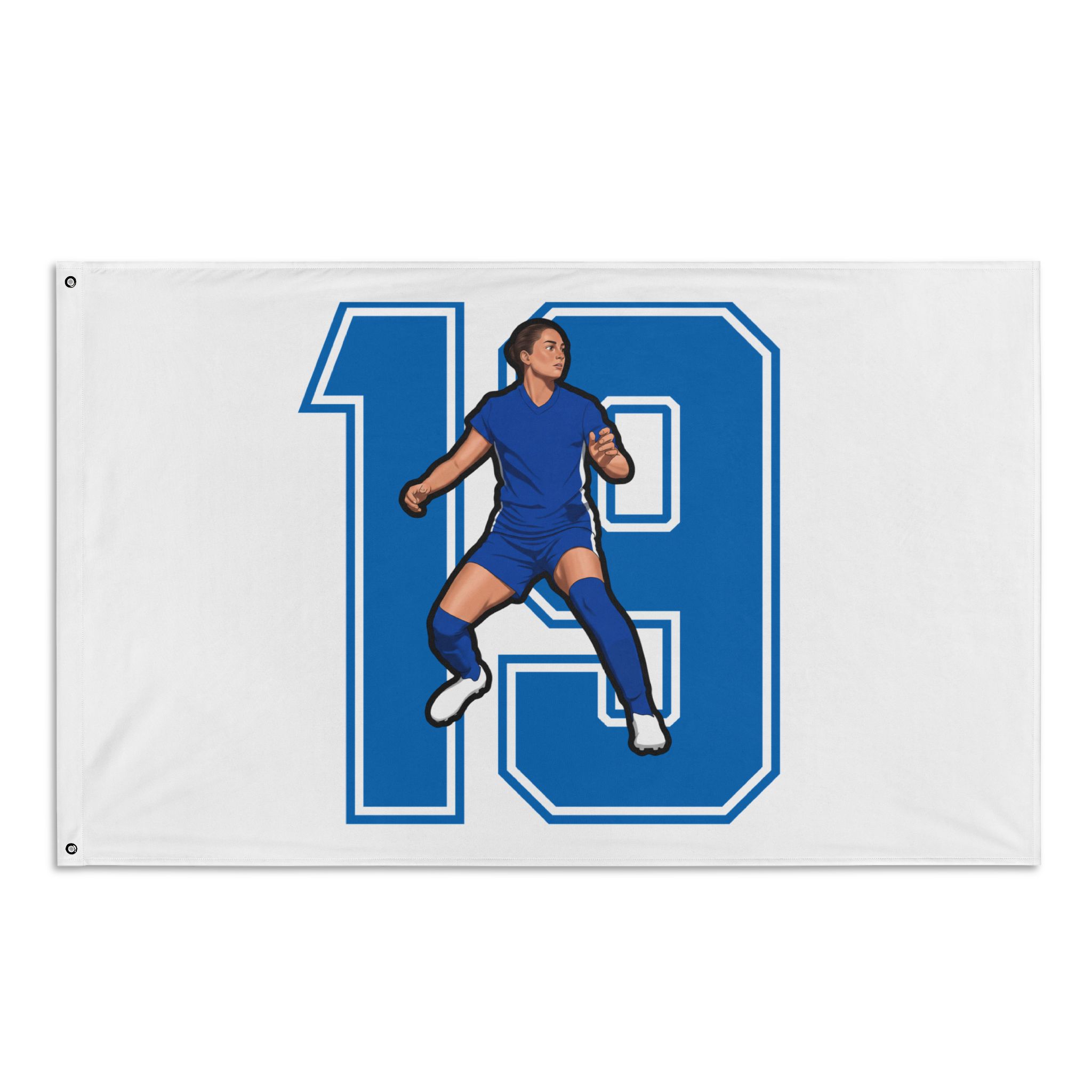 Flag (35 × 56 in) — character_number in Classic