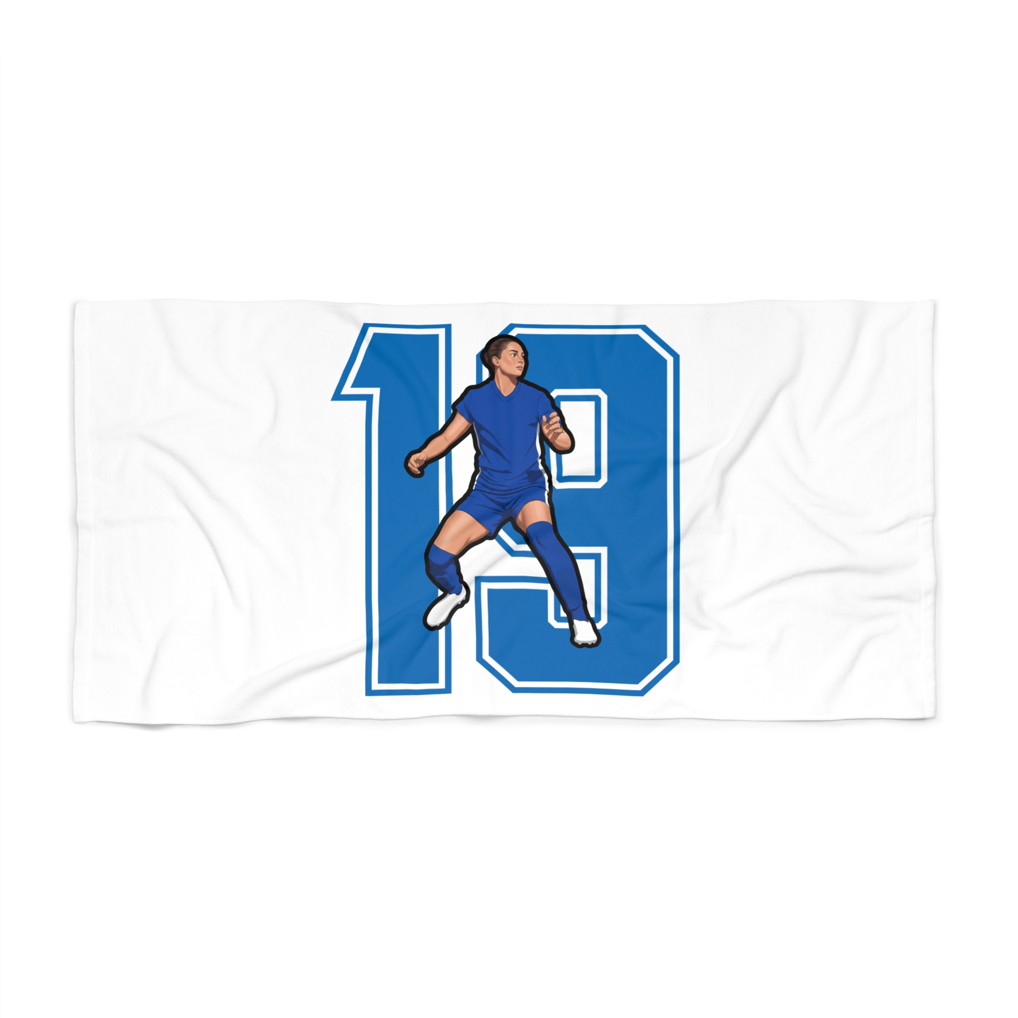 Beach Towel — character_number in Classic