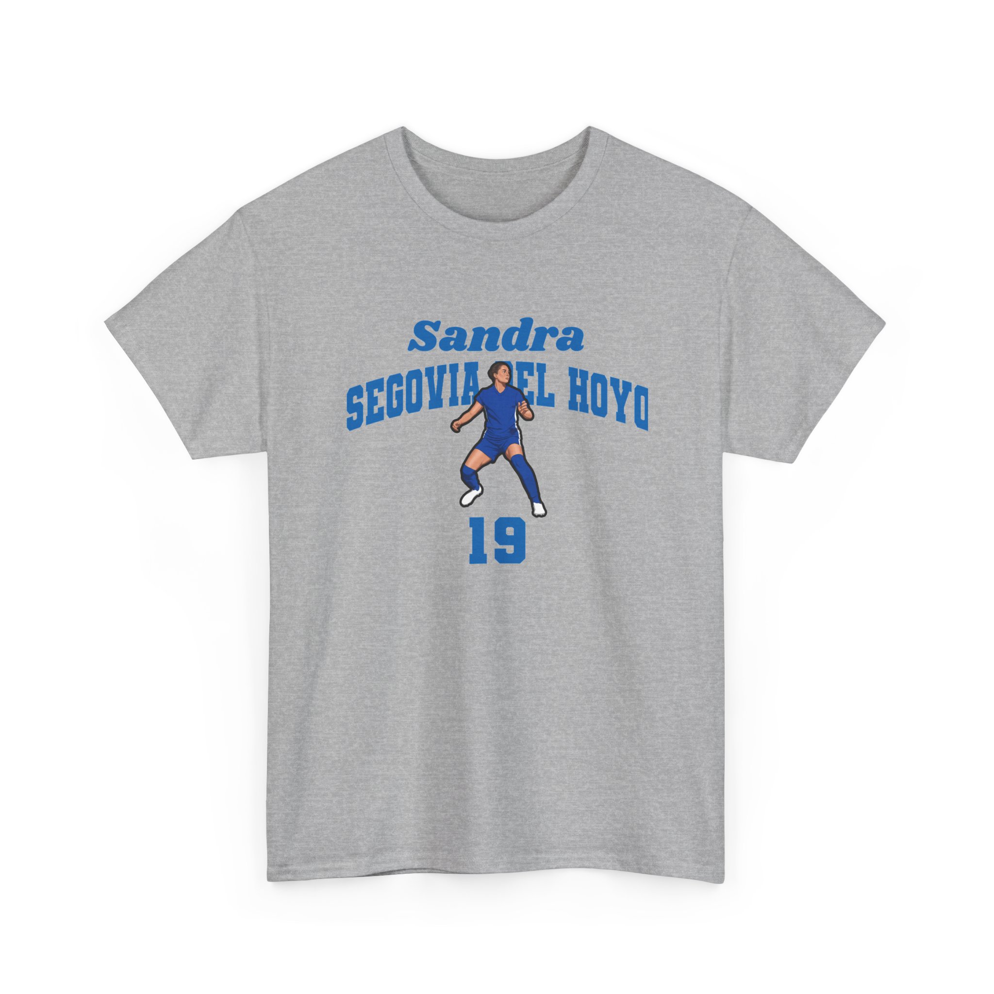 Tee — character_signature_arch in Grey