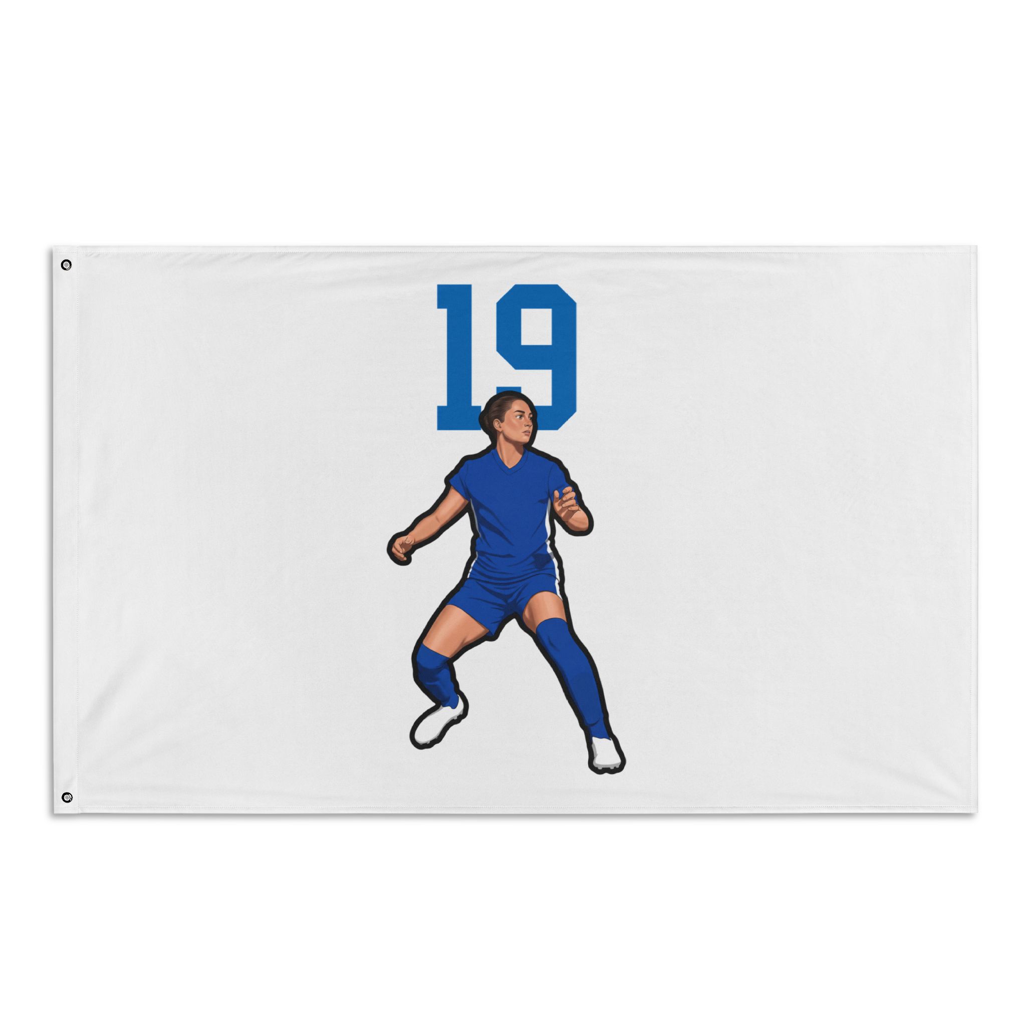 Flag (35 × 56 in) — character_number_top in Classic