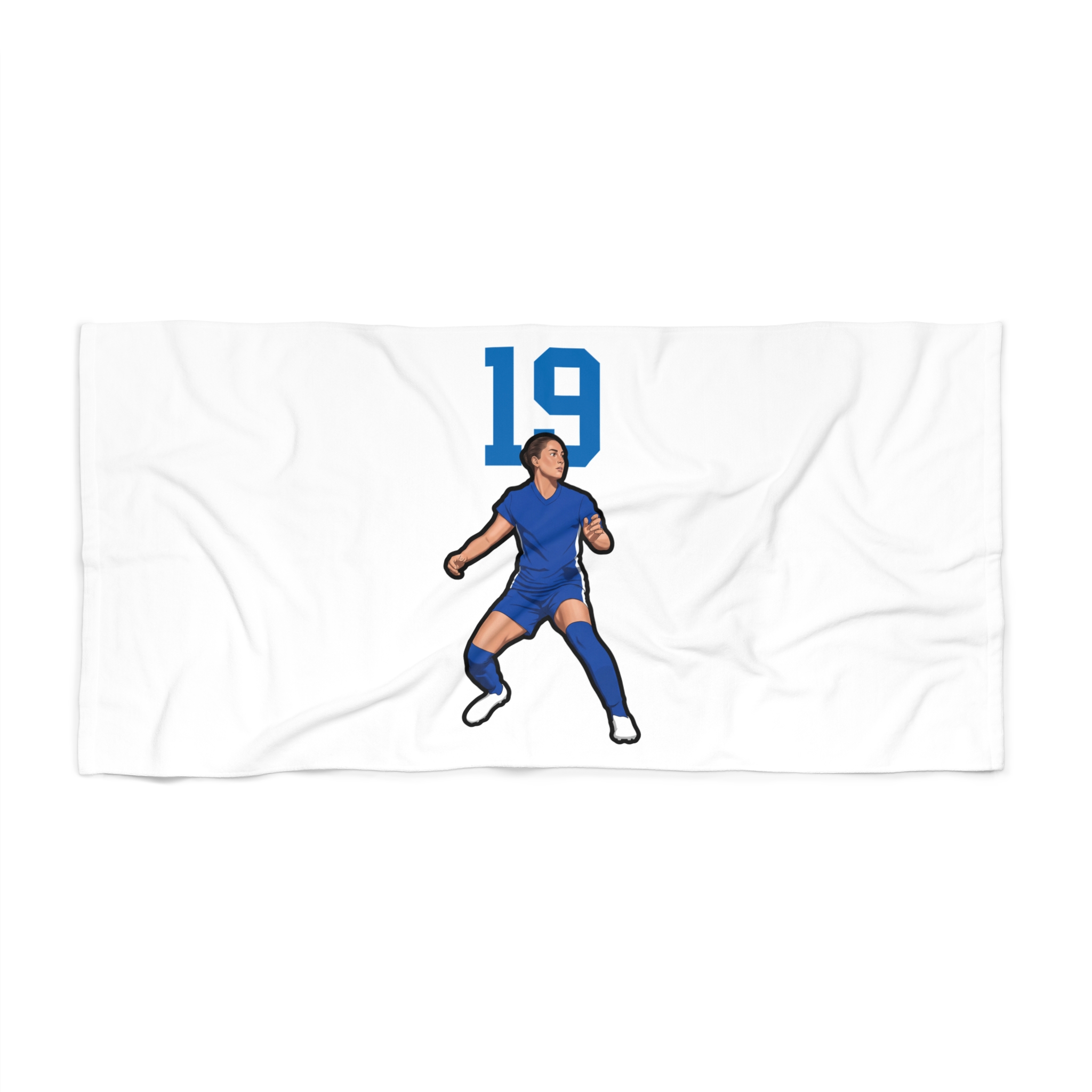 Beach Towel — character_number_top in Classic