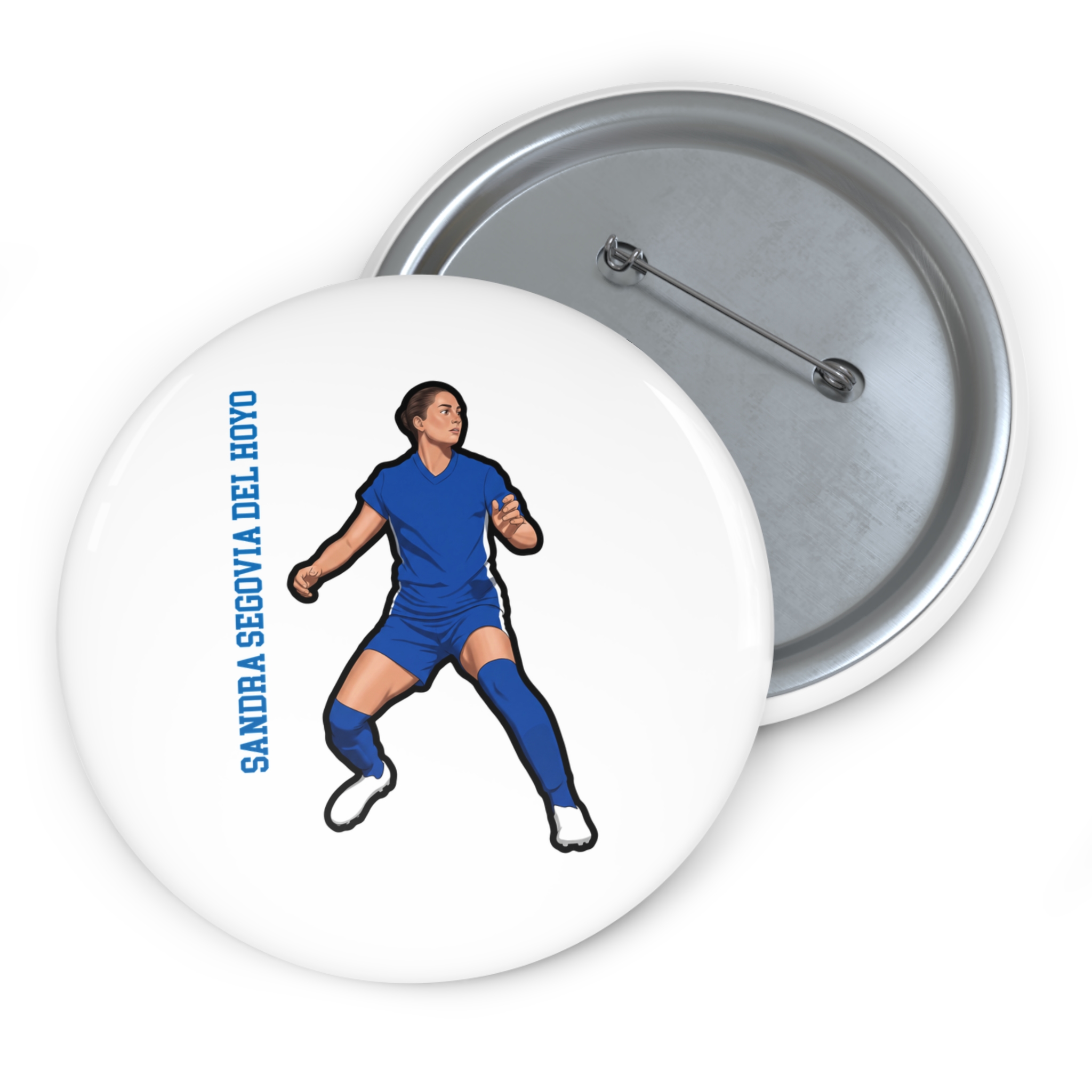 Game Day Pin — character_name_vertical in Classic