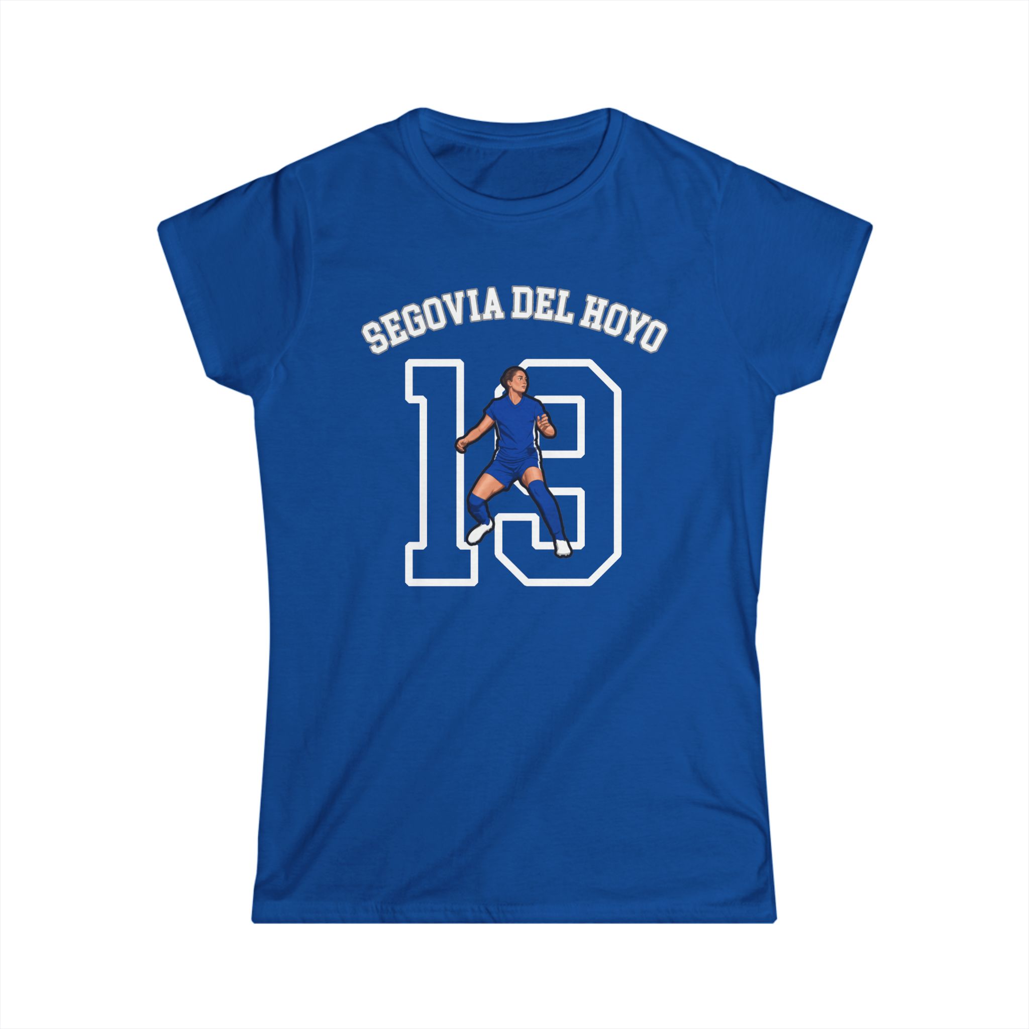 Women's Softstyle Tee — character_shirsey_arch in Royal