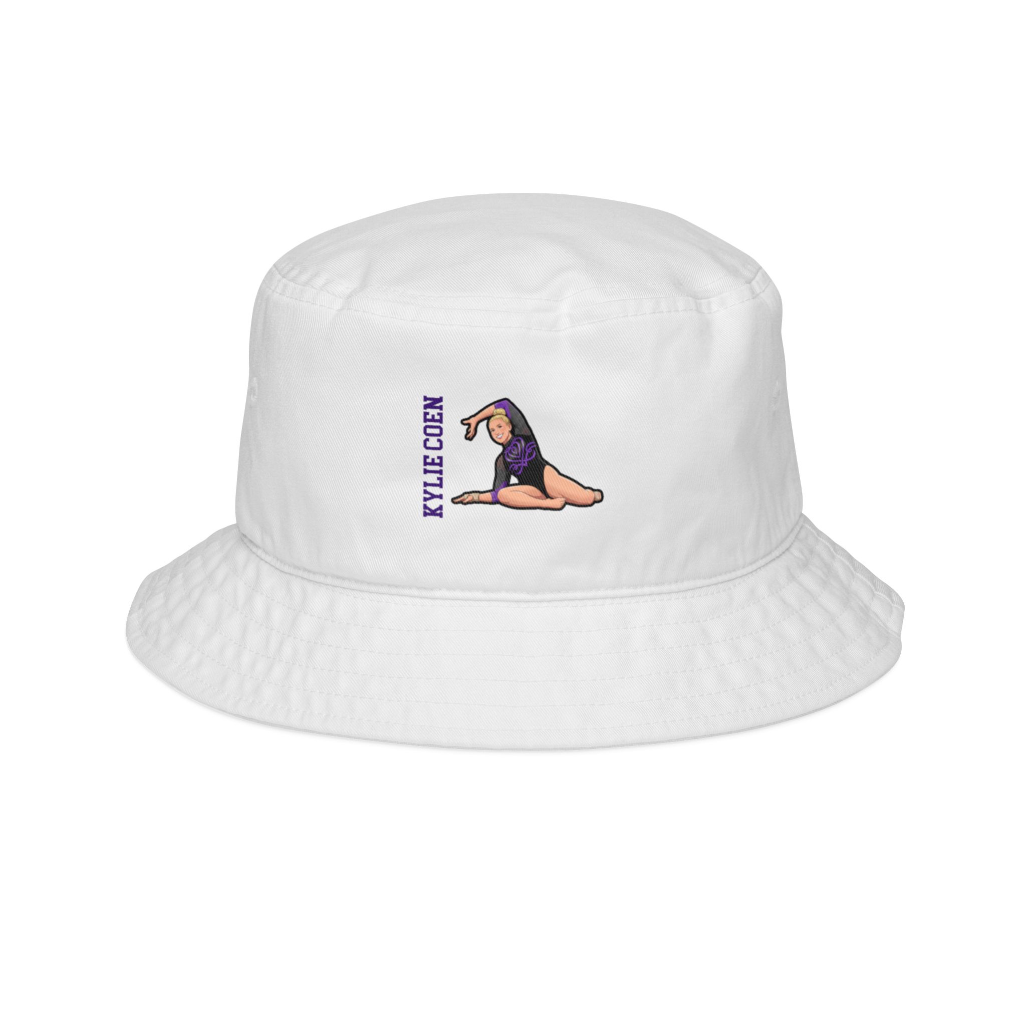 Bucket Hat — character_name_vertical in White
