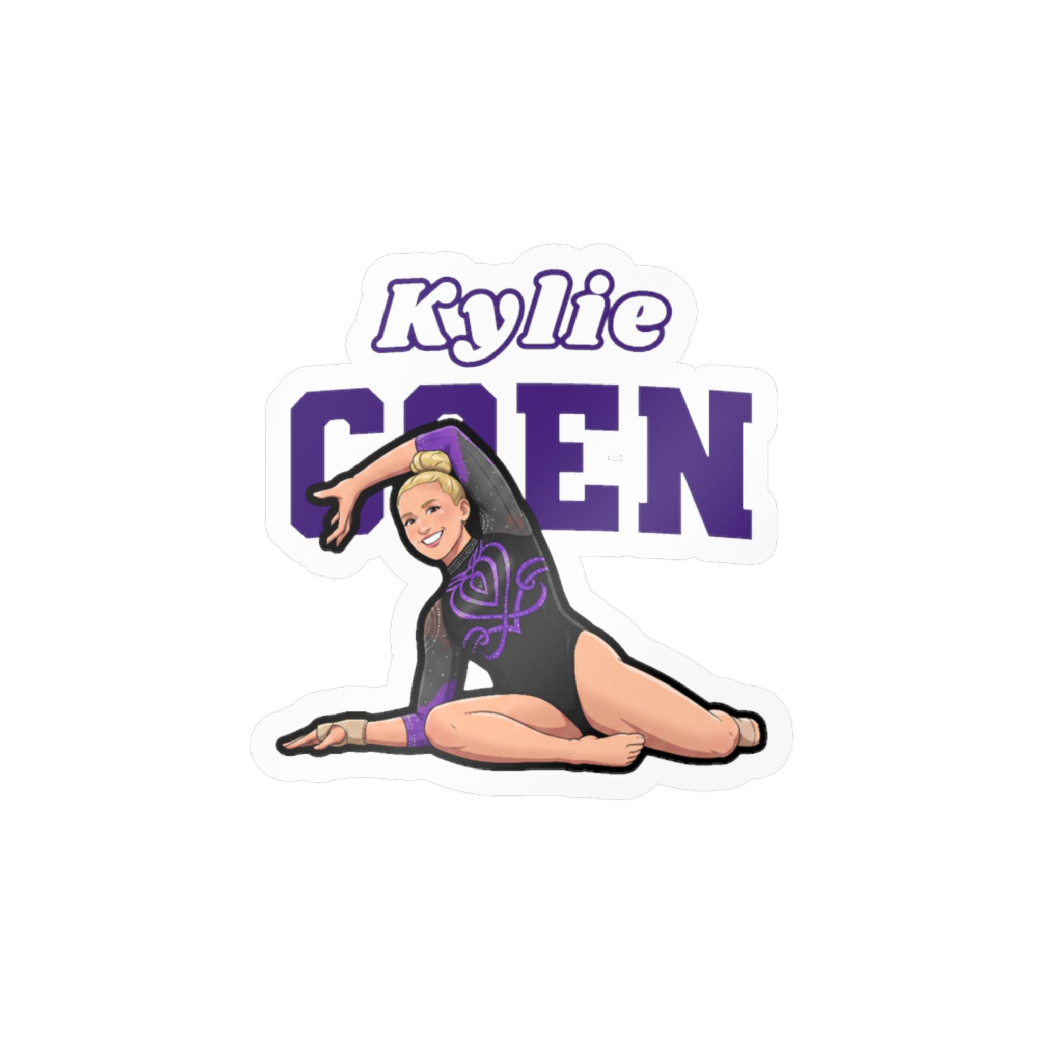 Vinyl Sticker — character_name_arch in Classic