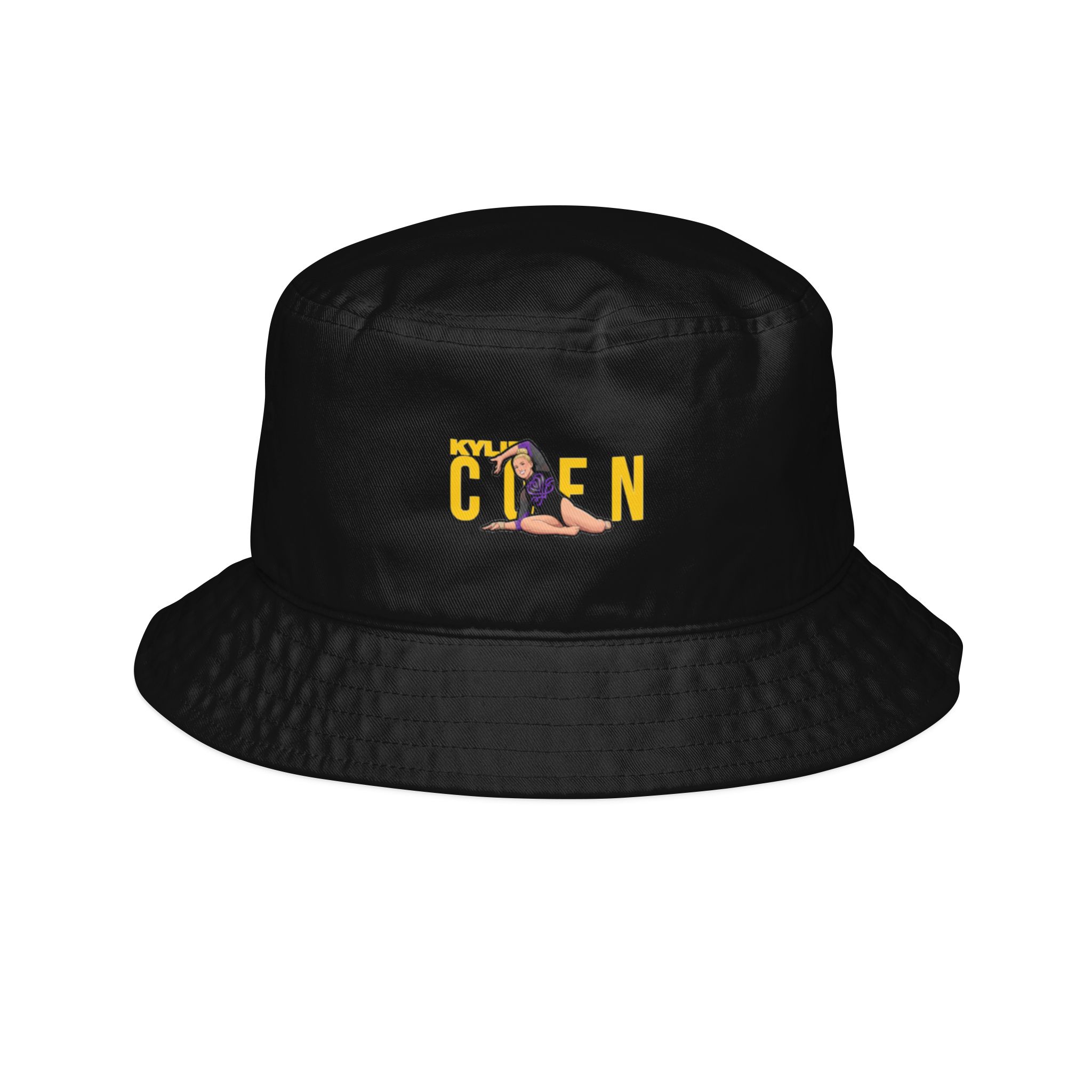 Bucket Hat — character_player_name in Black