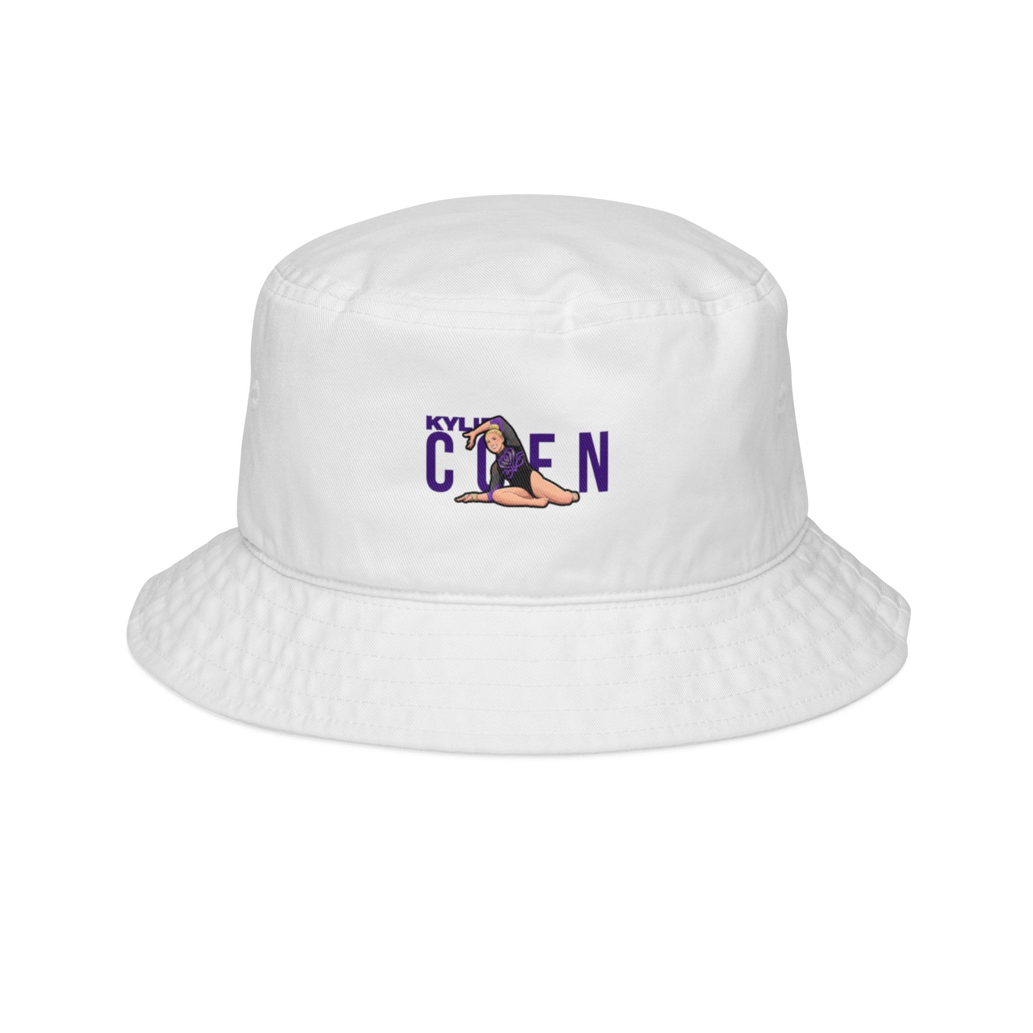 Bucket Hat — character_player_name in White