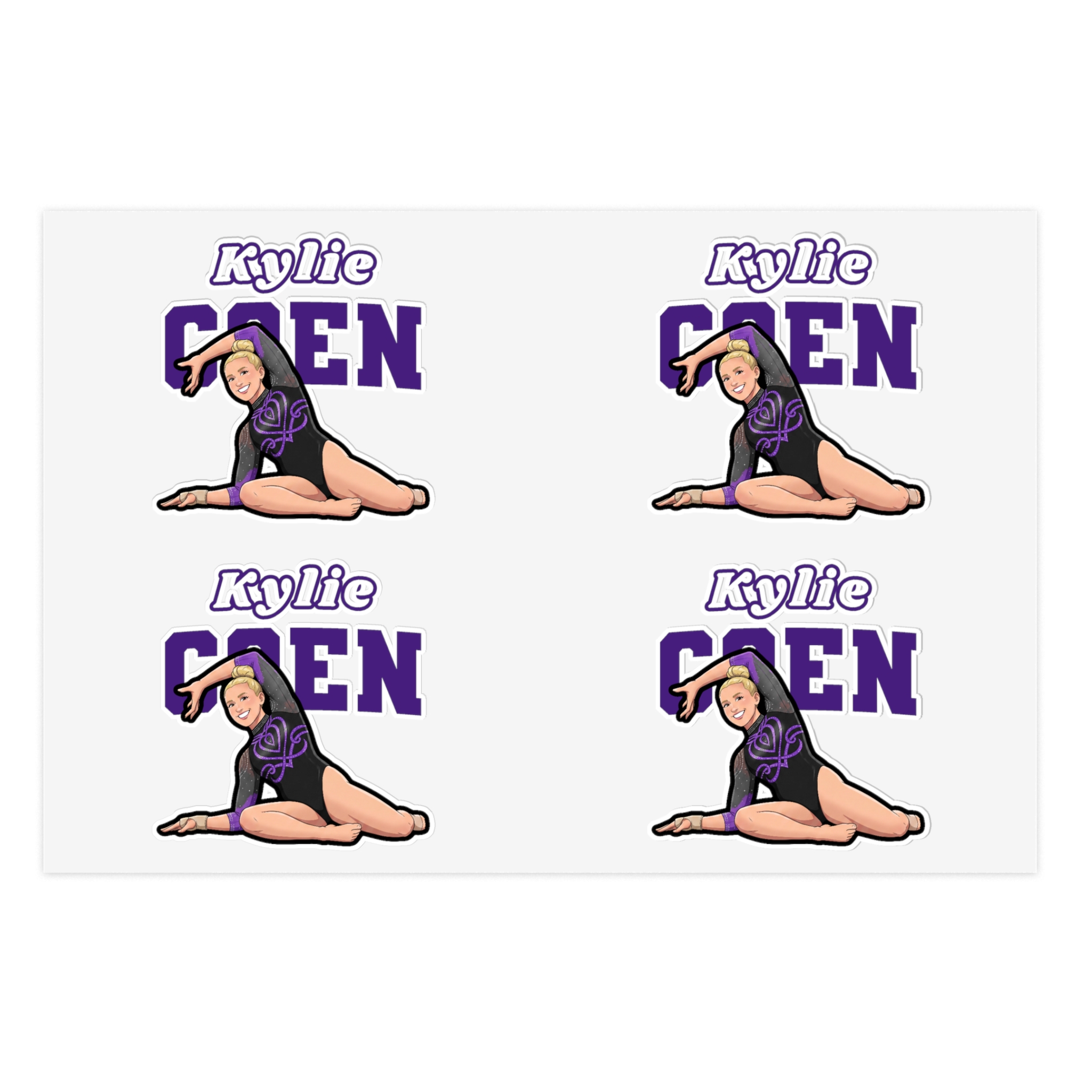 Sticker Sheet — character_name_arch in Classic