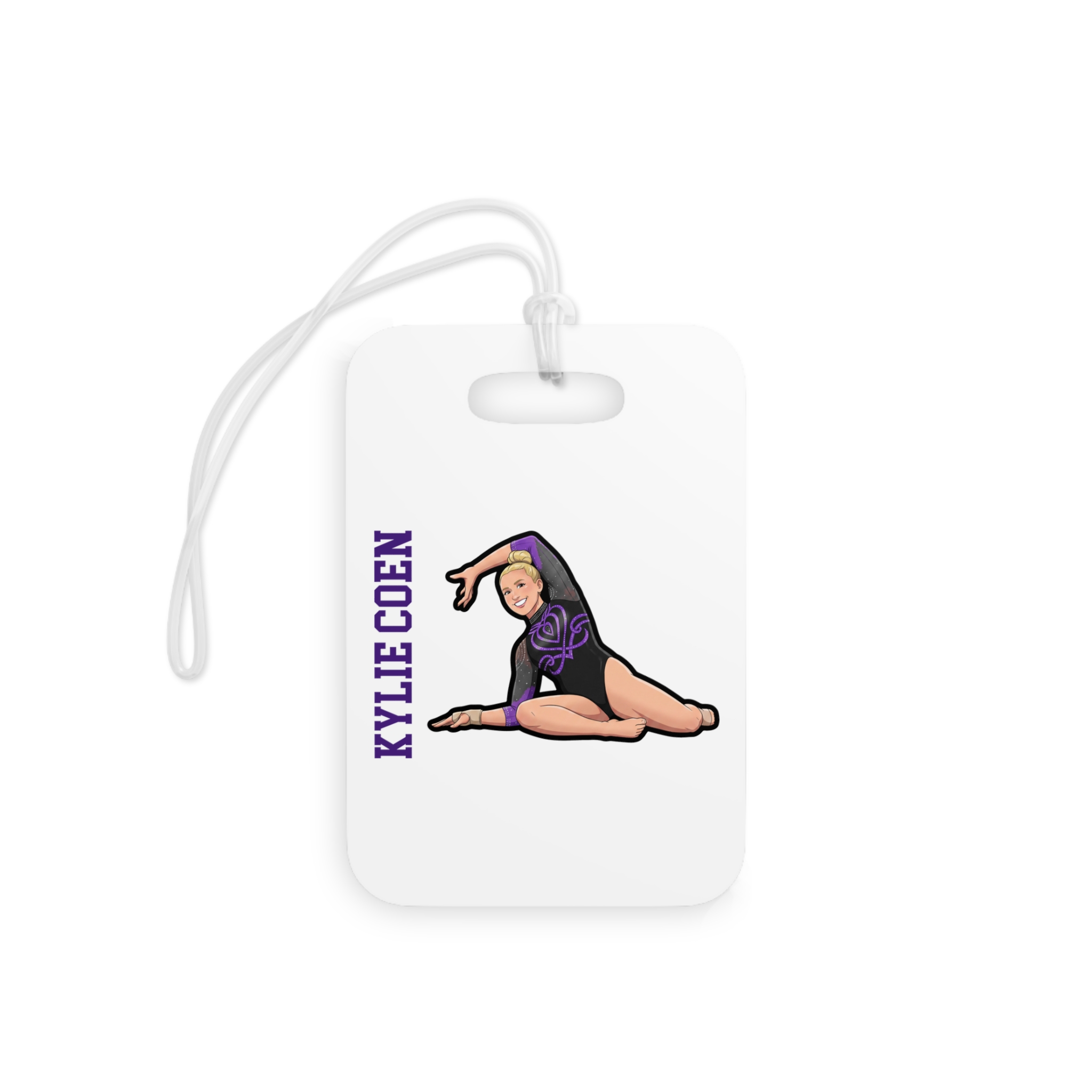 Bag Tag — character_name_vertical in Classic