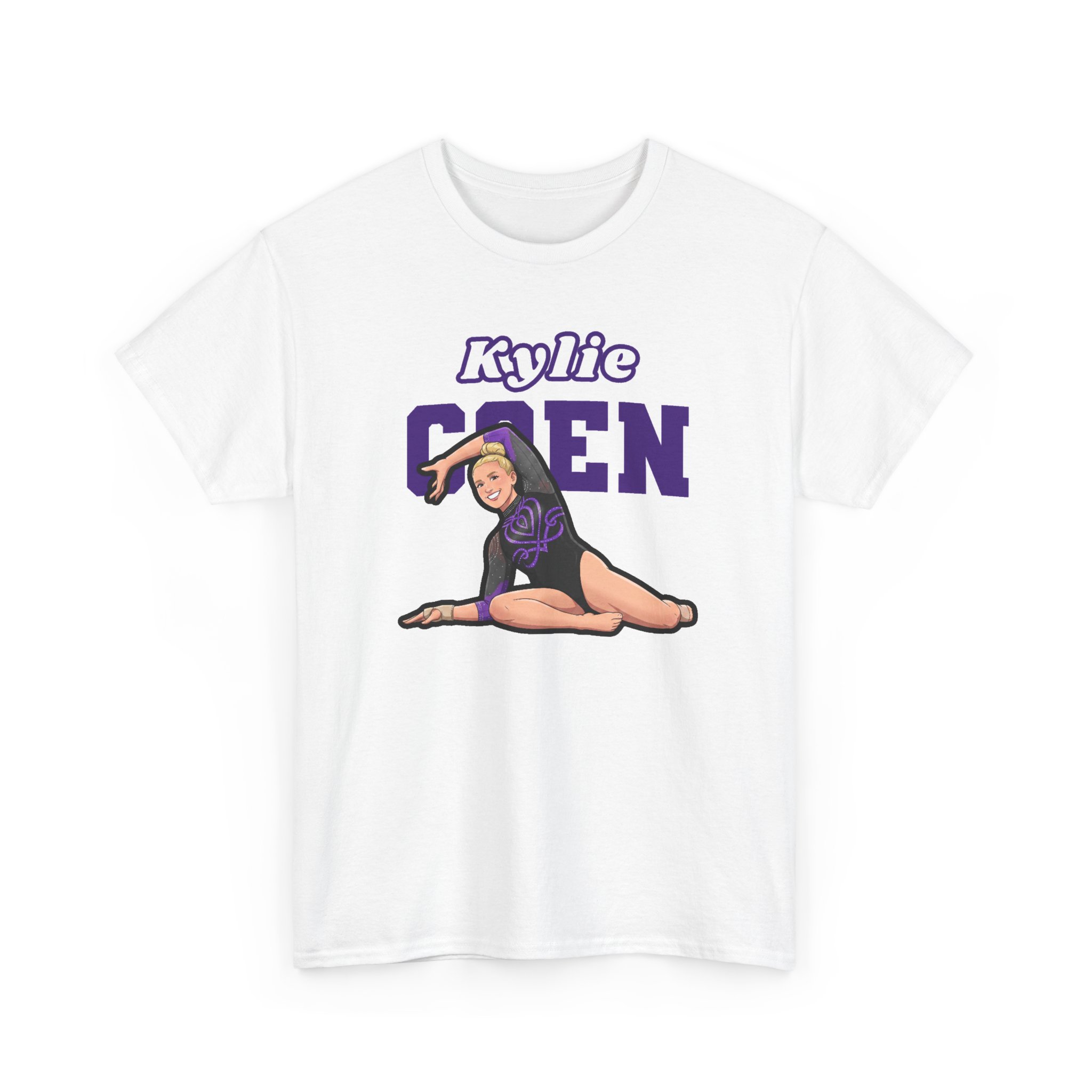 Tee — character_name_arch in White