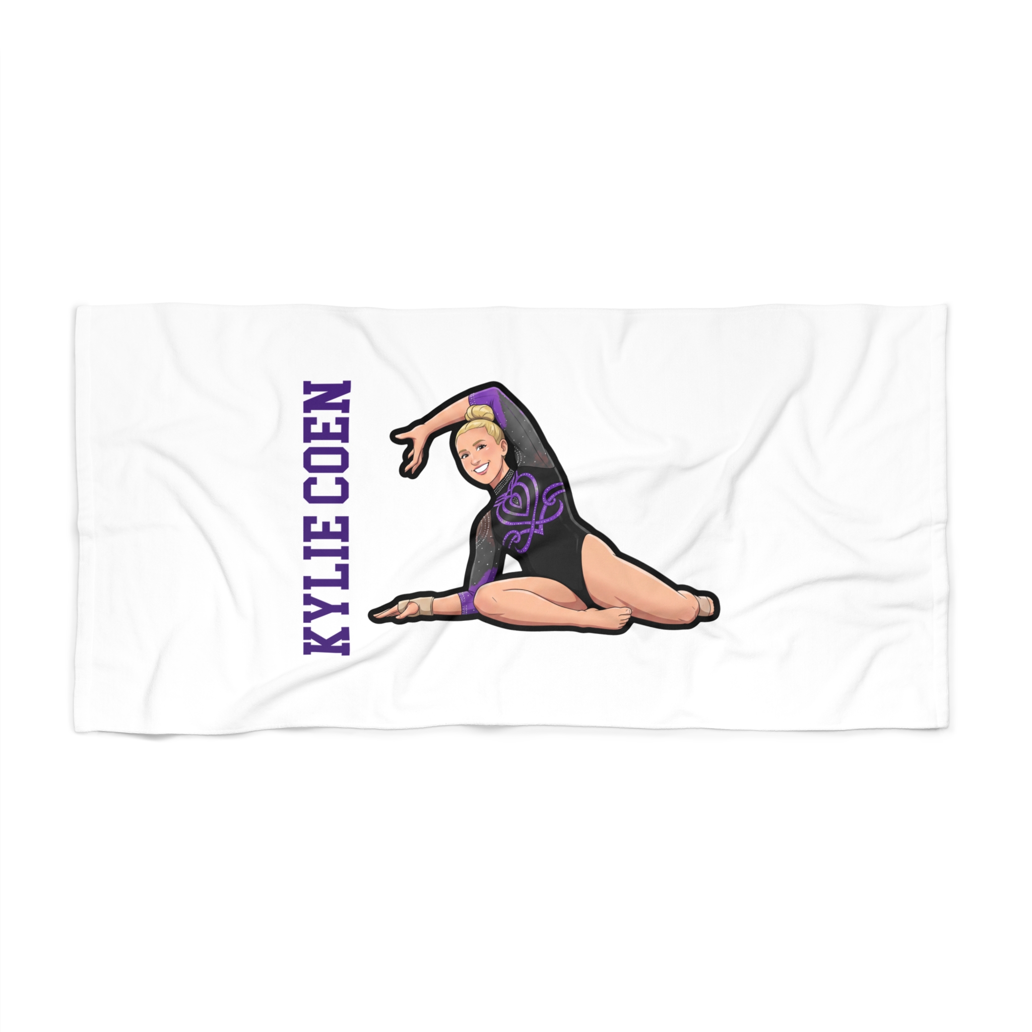 Beach Towel — character_name_vertical in Classic