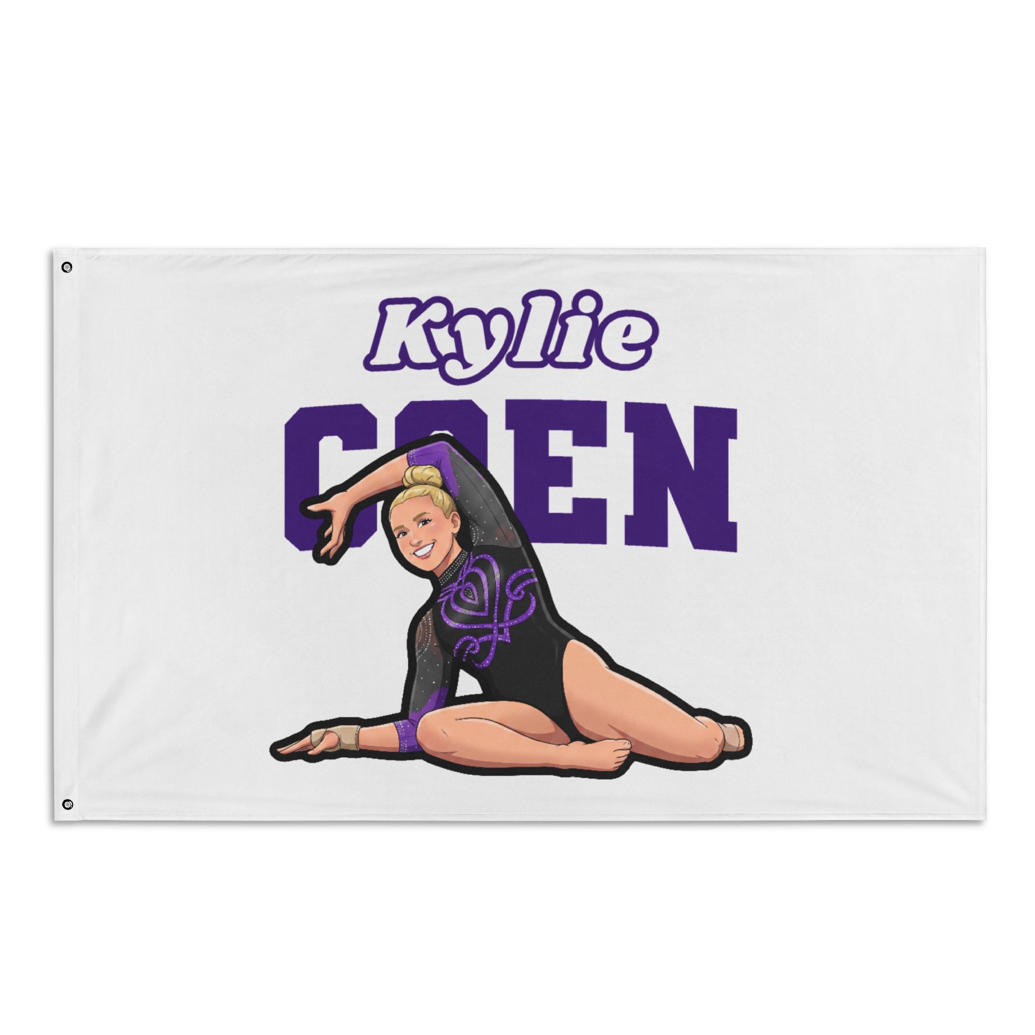Flag (35 × 56 in) — character_name_arch in Classic