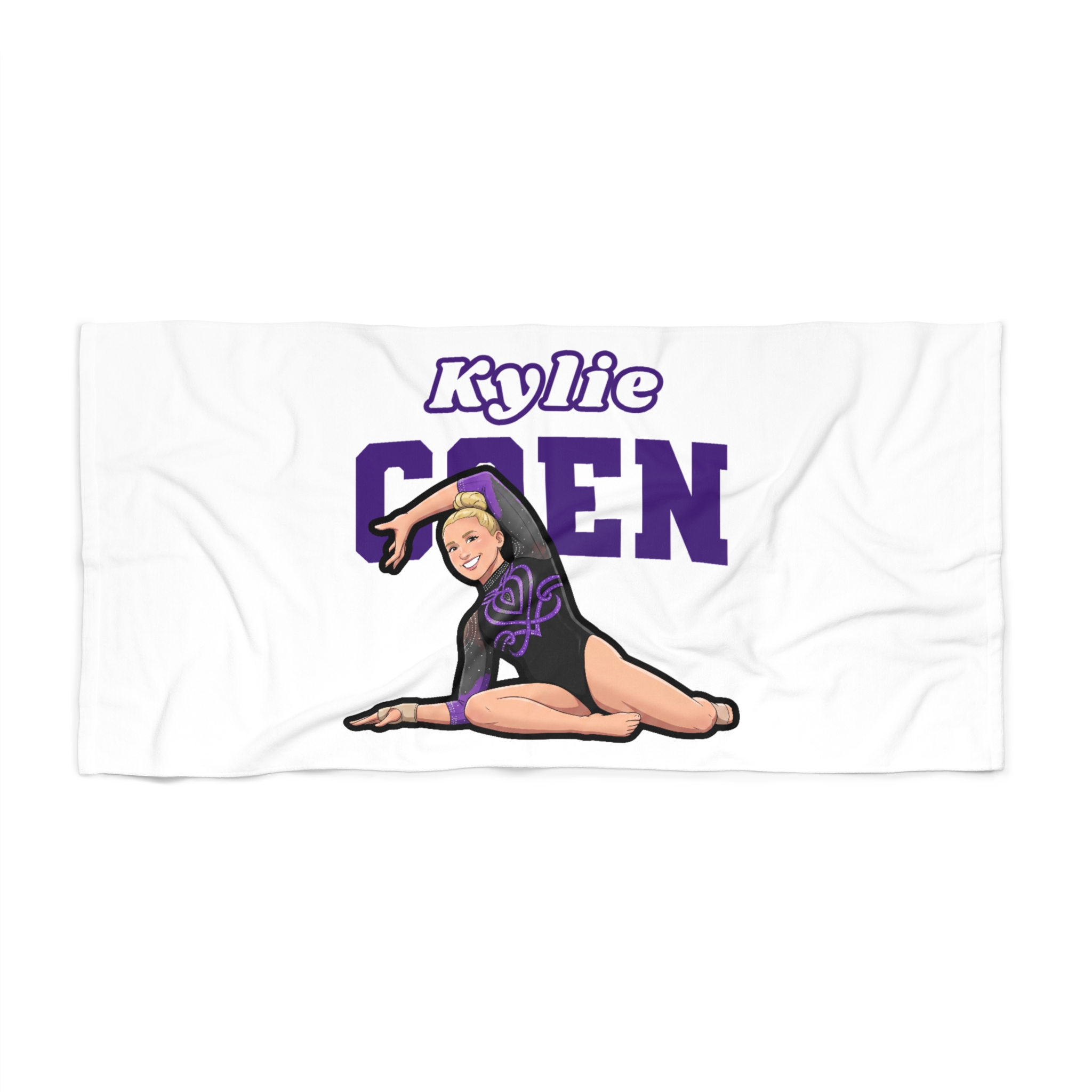 Beach Towel — character_name_arch in Classic