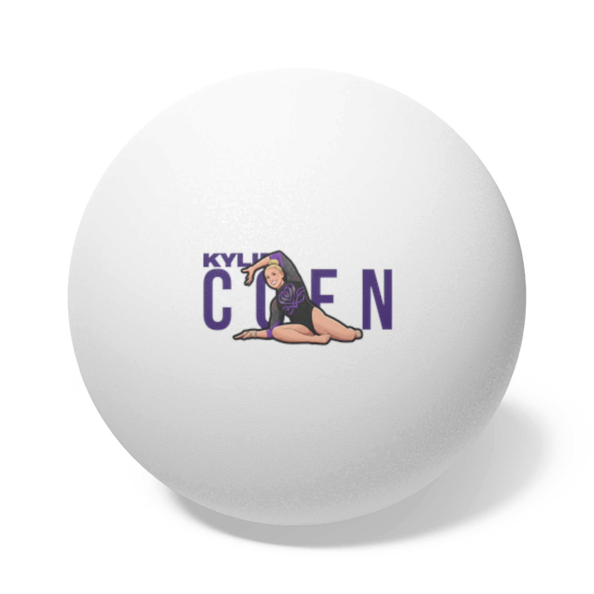 Ping Pong Balls, 6 pcs — character_player_name in White