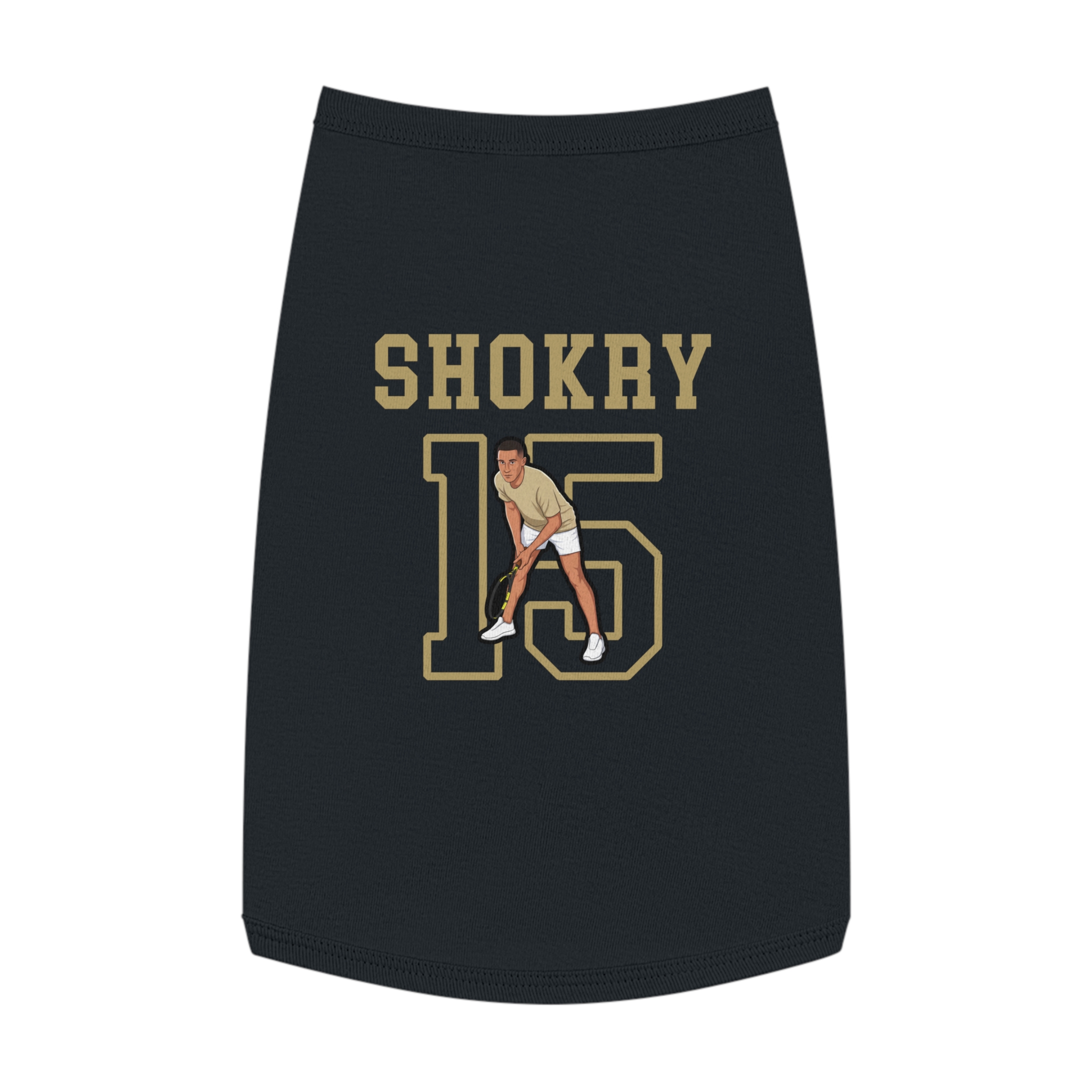 Pet Tank Top — character_shirsey in Black