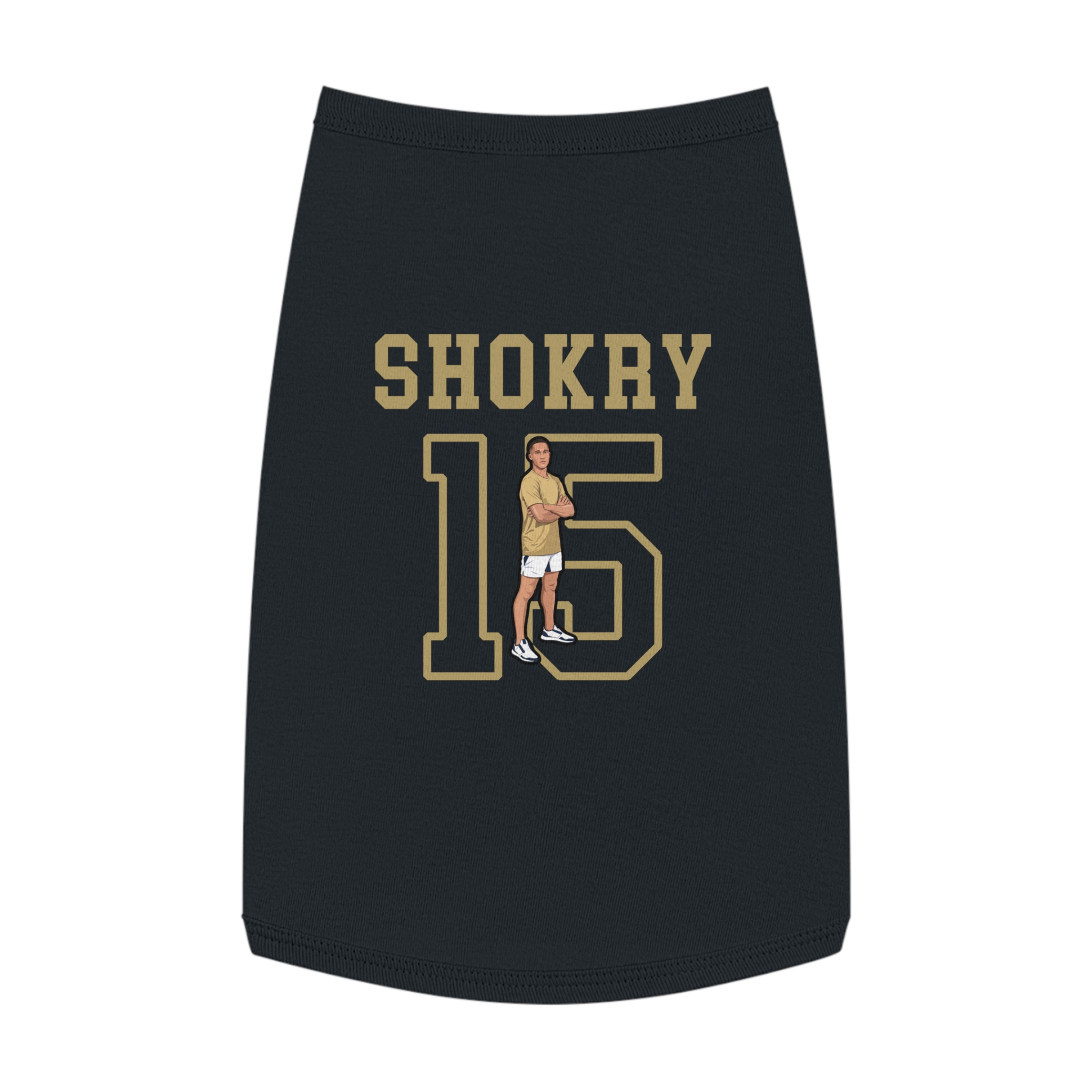 Pet Tank Top — character_shirsey in Black
