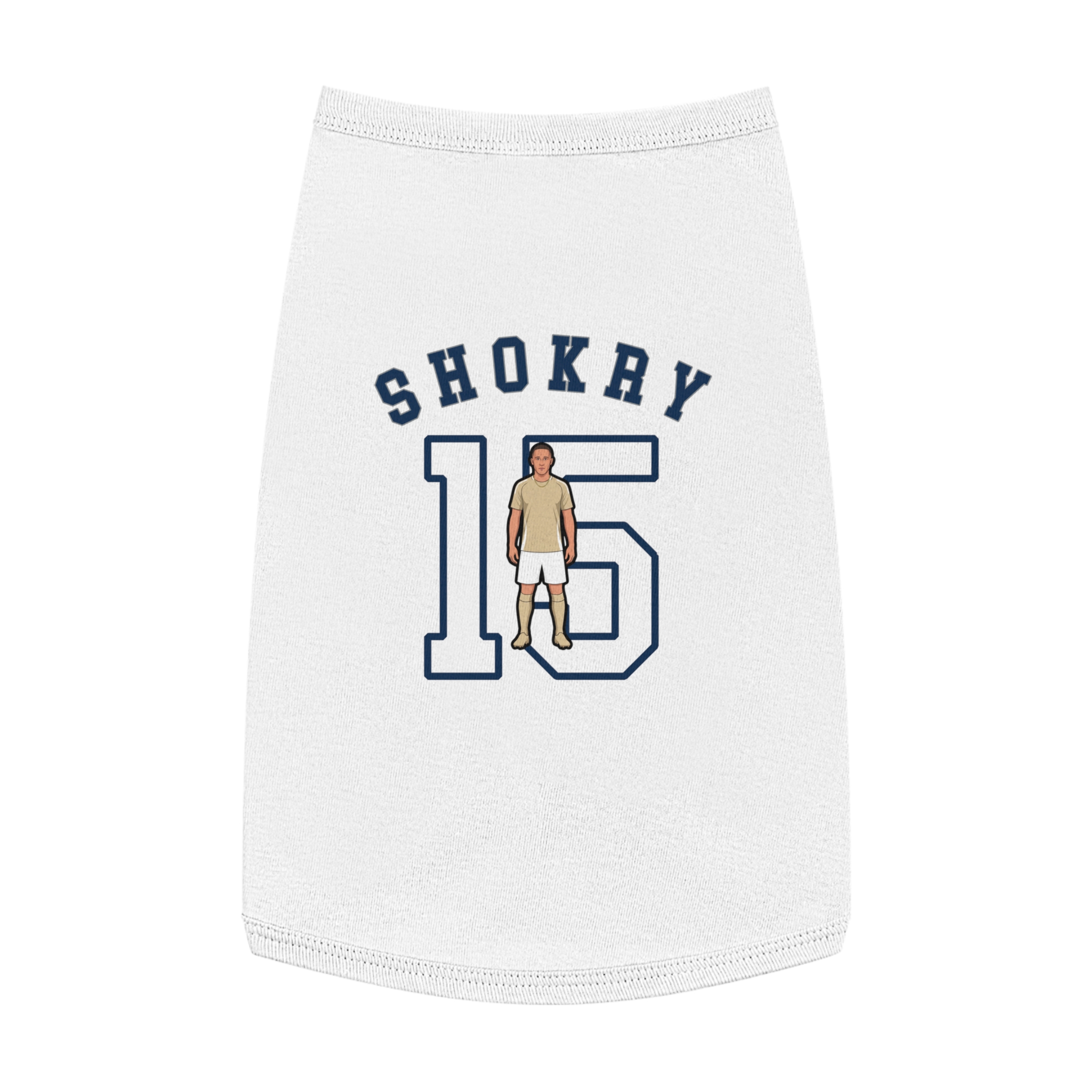 Pet Tank Top — character_shirsey_arch in White