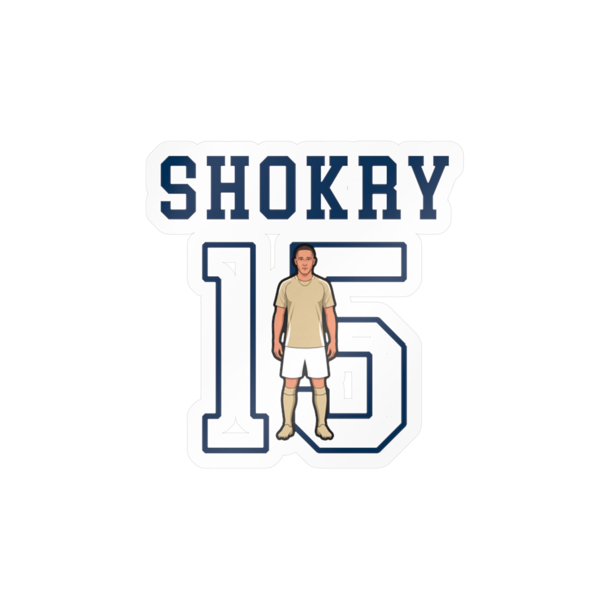 Vinyl Sticker — character_shirsey in Classic