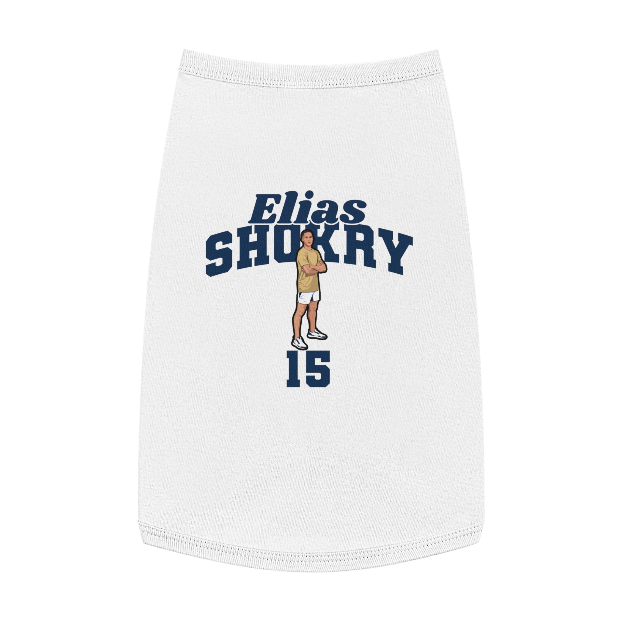 Pet Tank Top — character_signature_arch in White