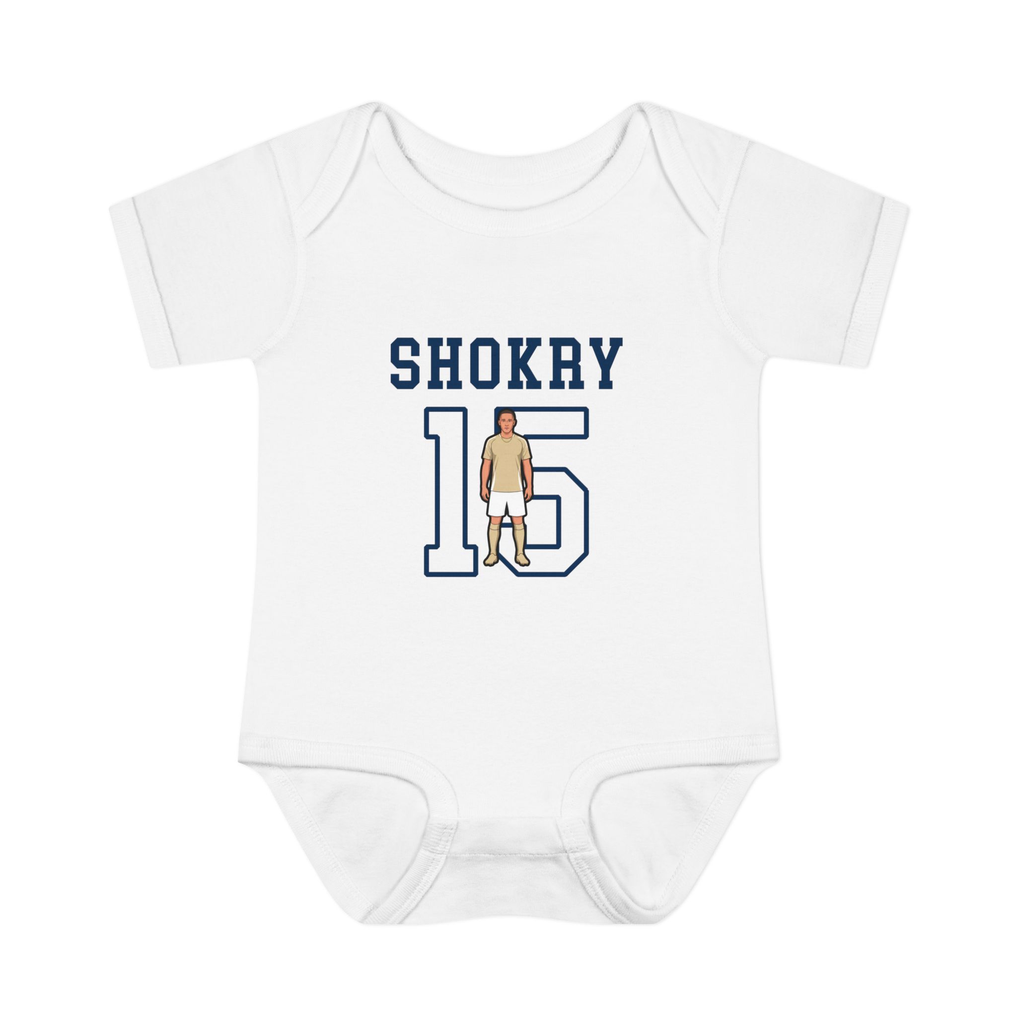 Baby Onesie — character_shirsey in White