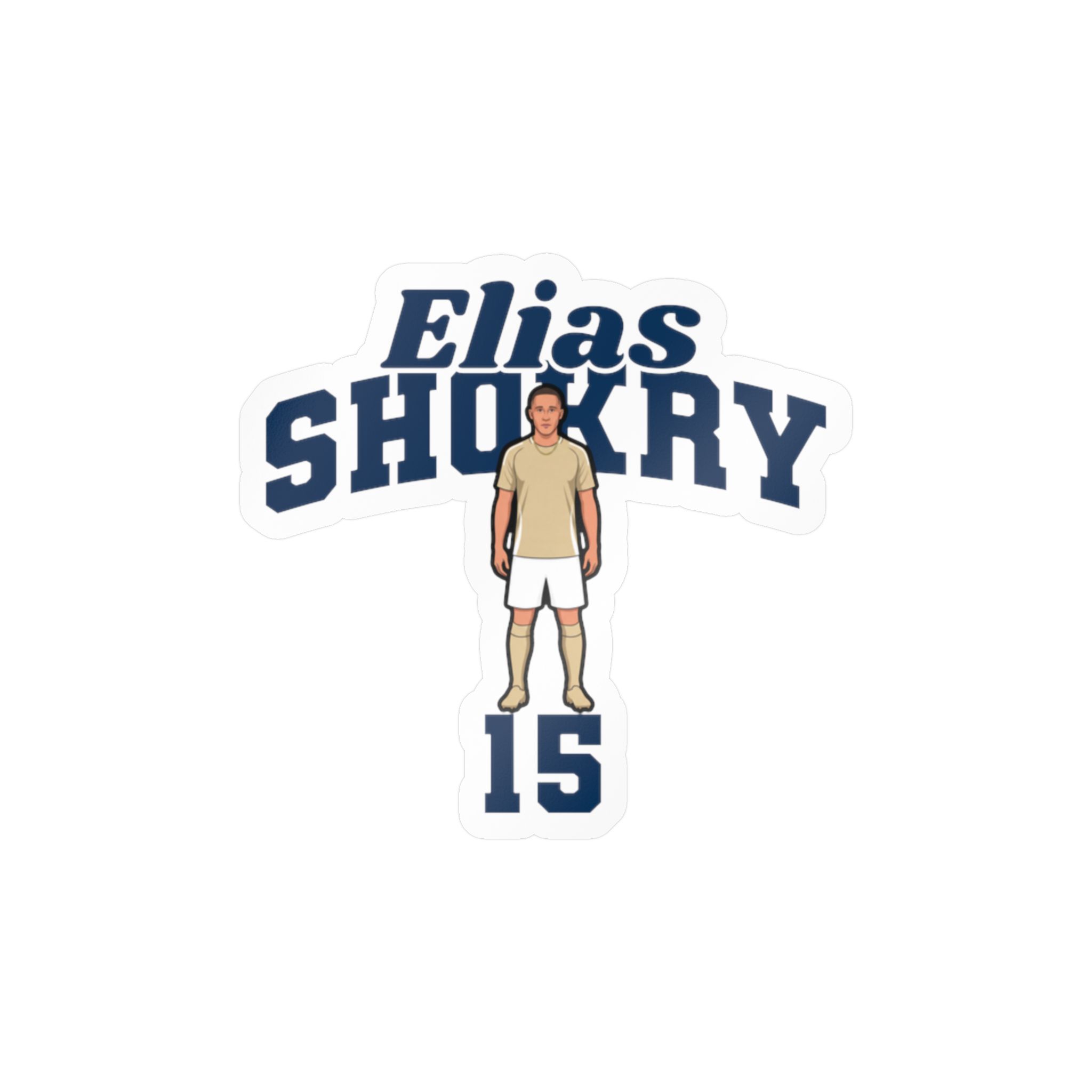 Vinyl Sticker — character_signature_arch in Classic