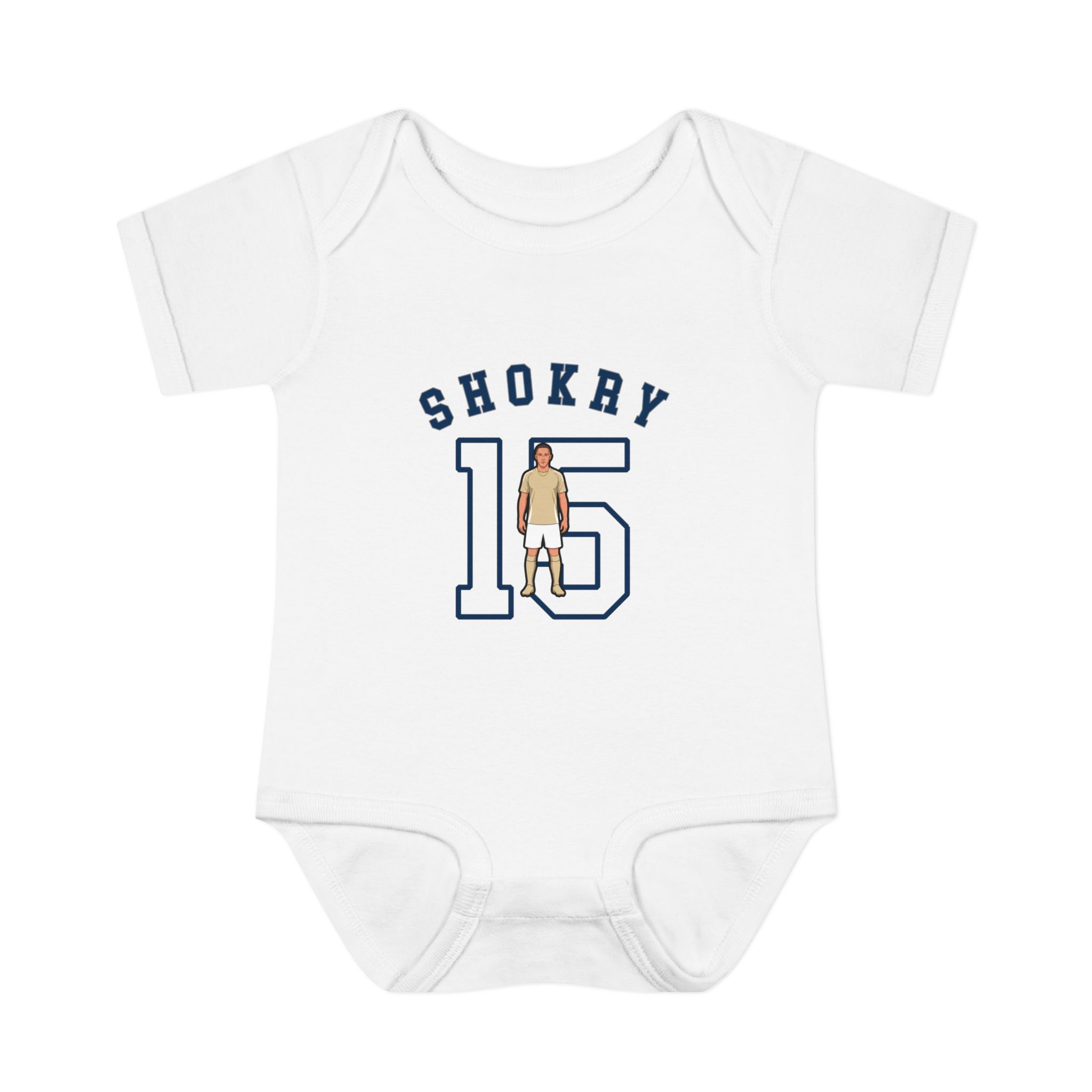 Baby Onesie — character_shirsey_arch in White