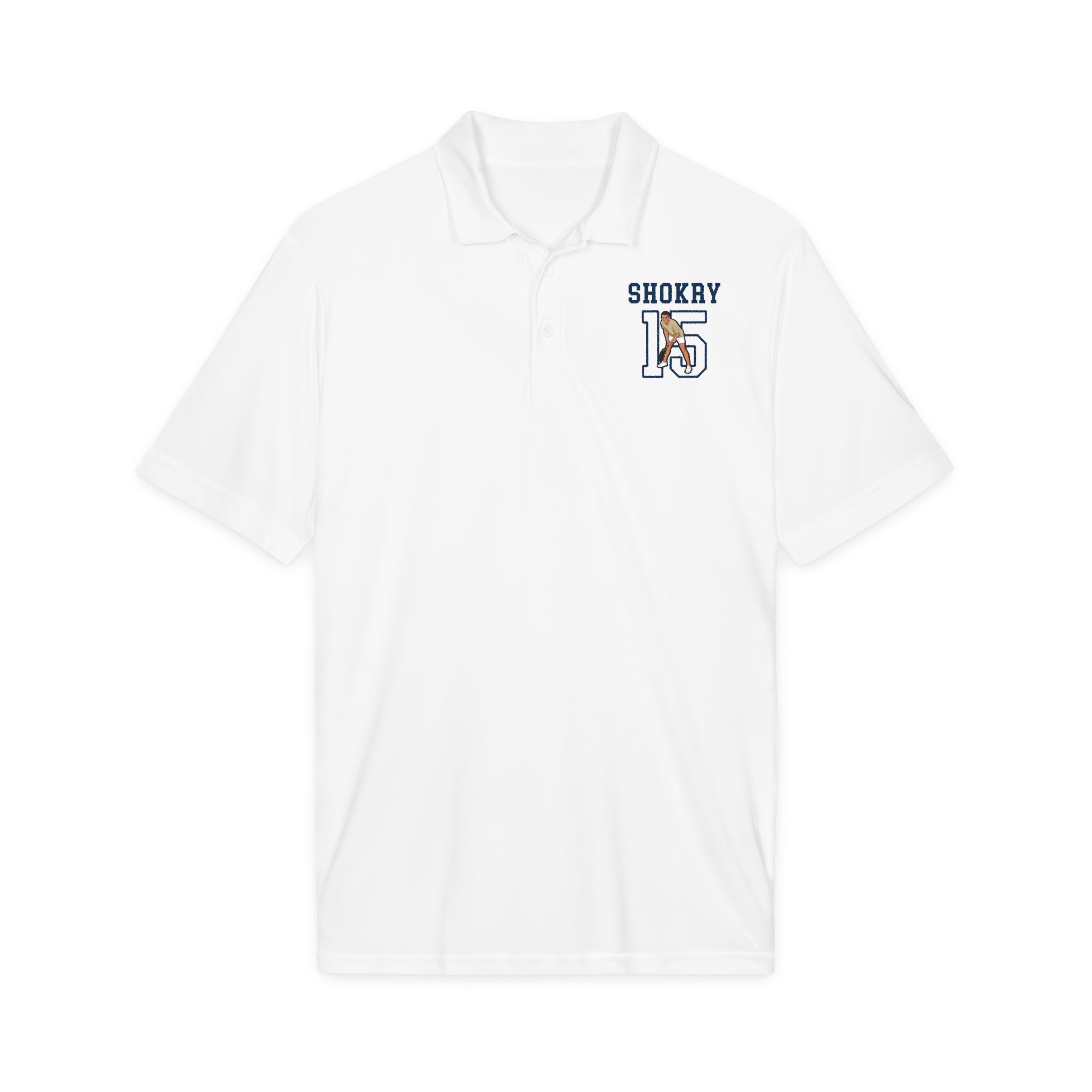 Polo — character_shirsey in White