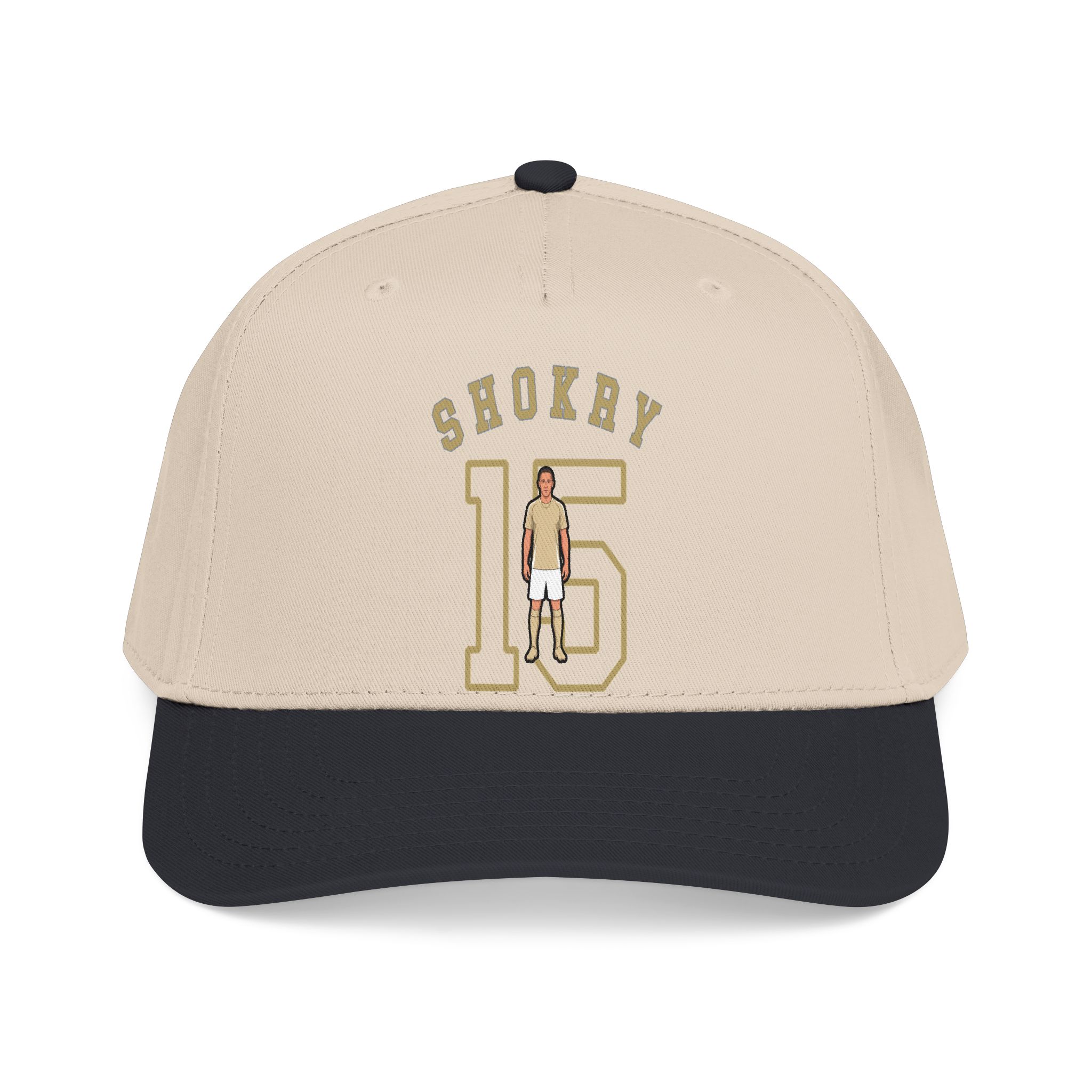 Baseball Cap — character_shirsey_arch in Black / Natural