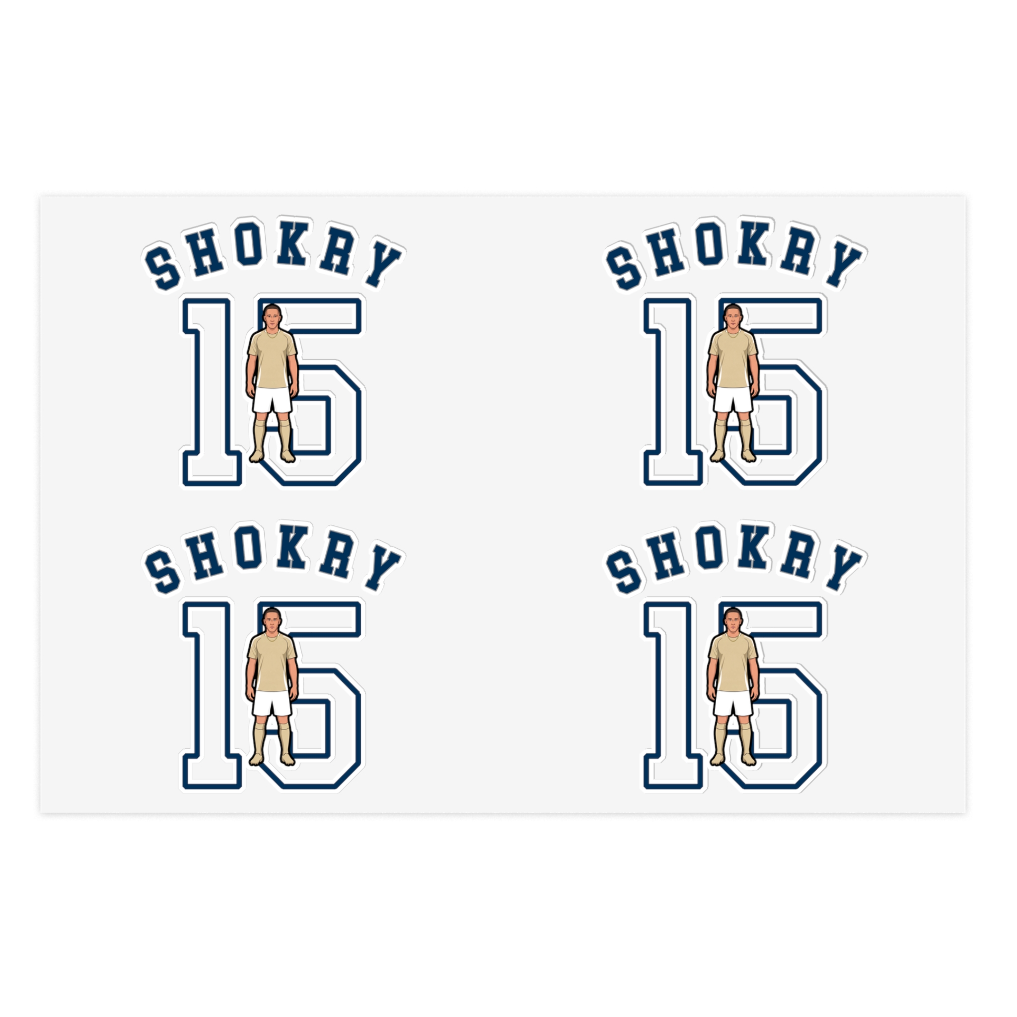 Sticker Sheet — character_shirsey_arch in Classic