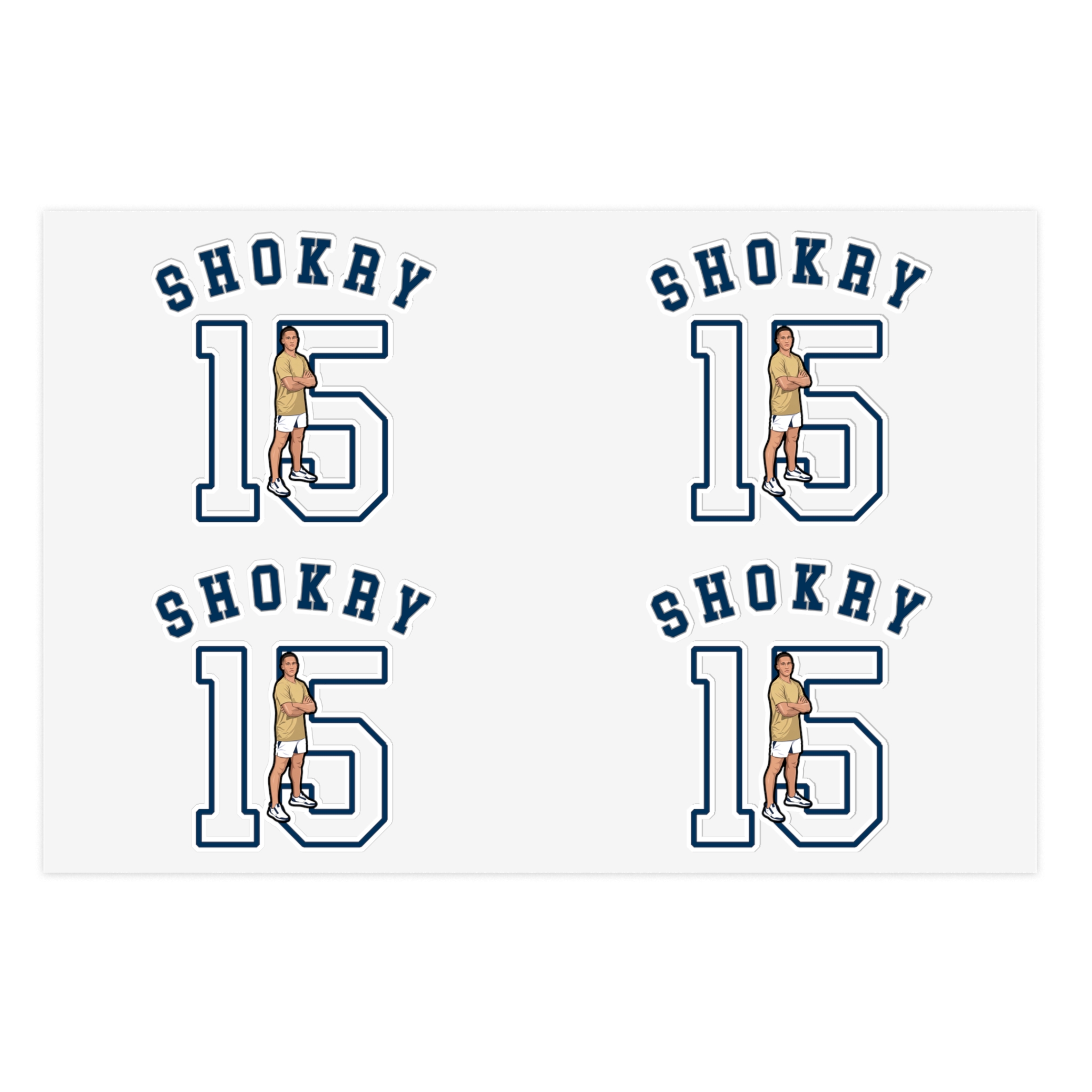Sticker Sheet — character_shirsey_arch in Classic